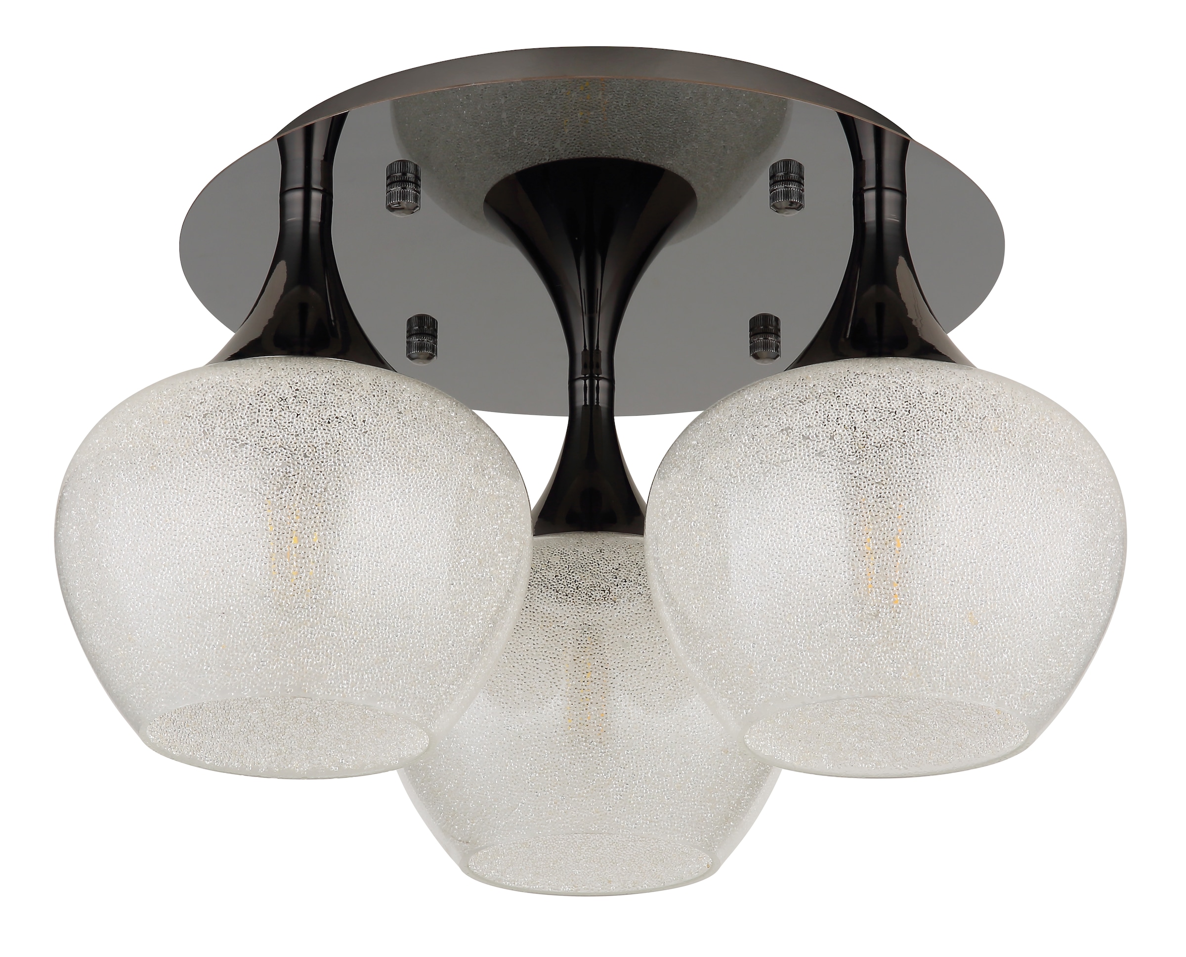 GLOBO LIGHTING Deckenleuchte »MAXY«, Leuchtmittel E27 | ohne Leuchtmittel, Deckenlampe/Glas klar/Acrylkristalle/Wohnzimmer/Esszimmer/elegant