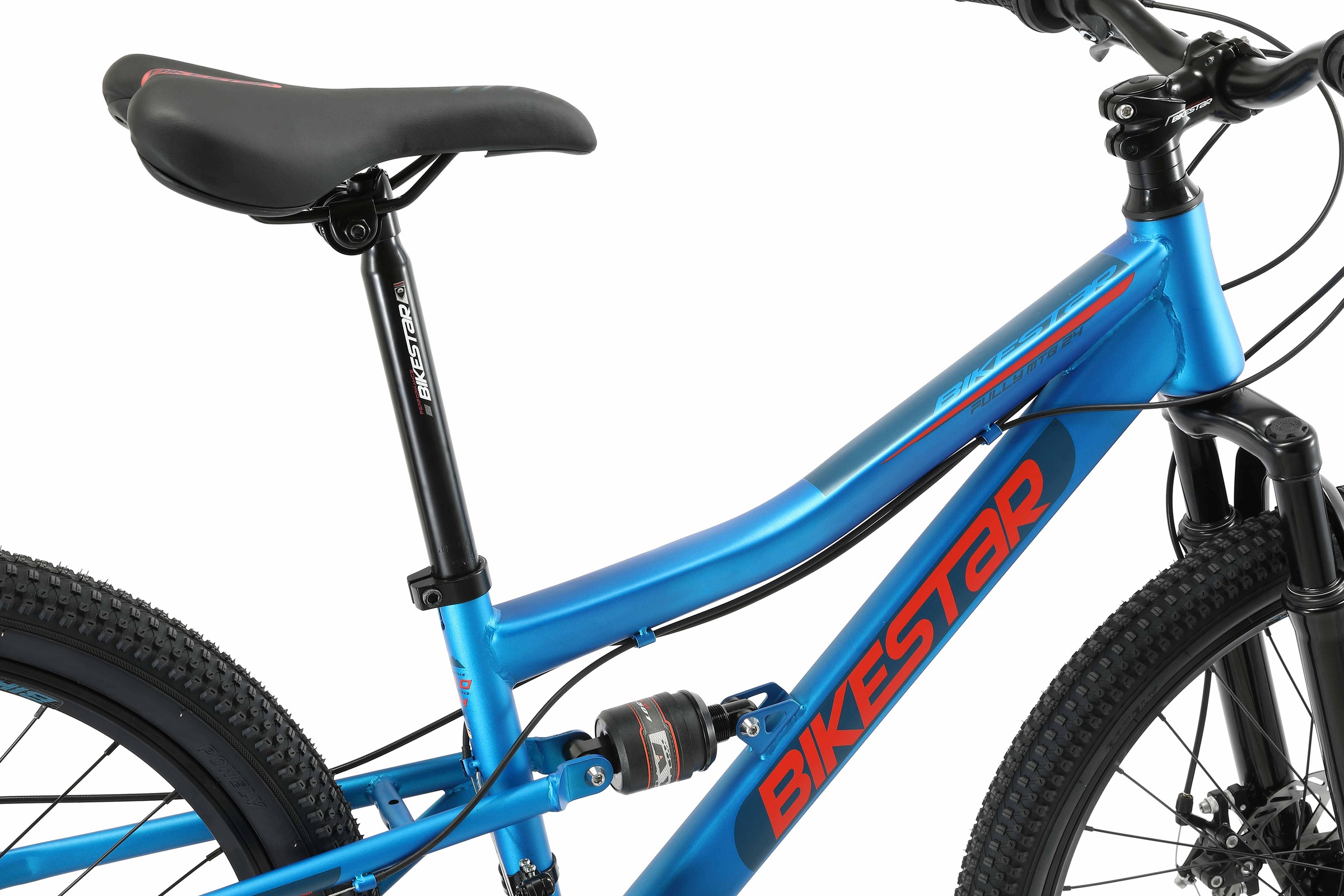 Bikestar Jugendfahrrad, 21 Gang, Shimano, RD-TY21 Schaltwerk, Kettenschaltung