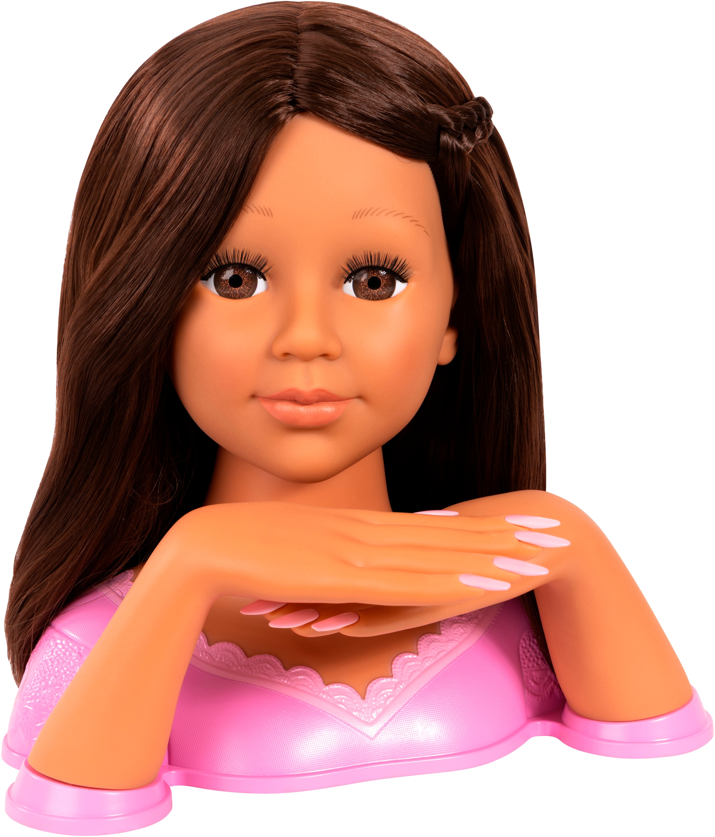 Bayer Frisier- & Schminkkopf »Charlene Super Model Magic Nails«