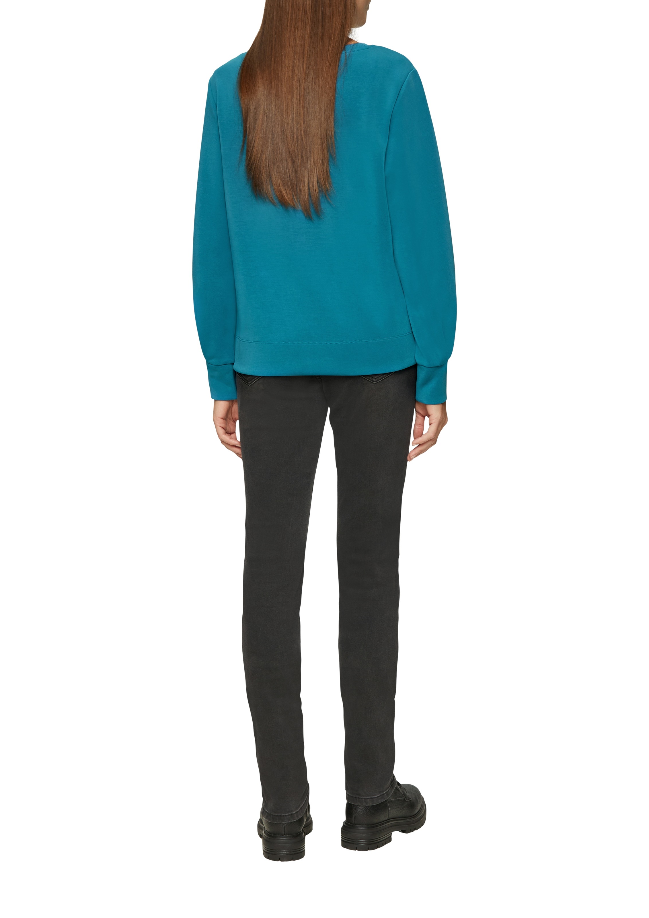 s.Oliver Sweatshirt, mit Bündchen