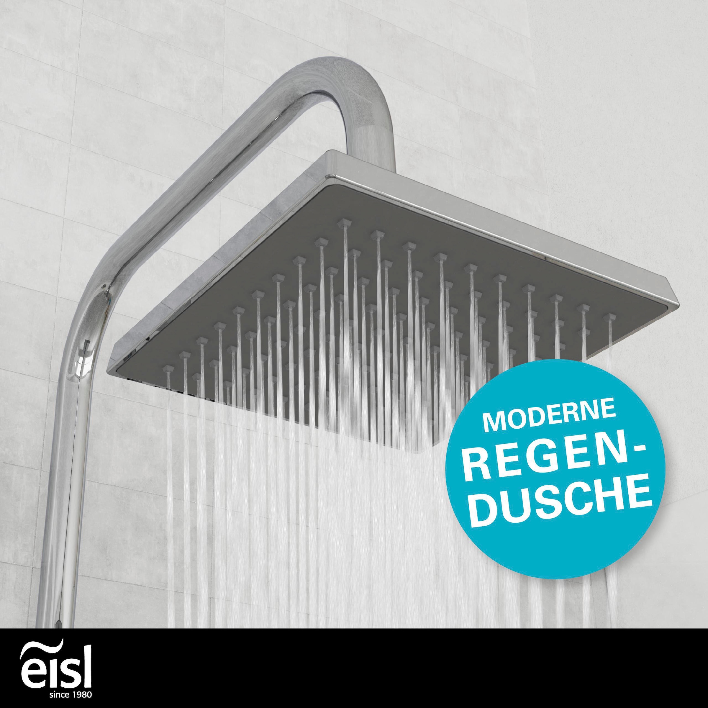 Schütte Brausegarnitur »EASY ENERGY« höhenverstellbar, Antikalk, Edelstahl