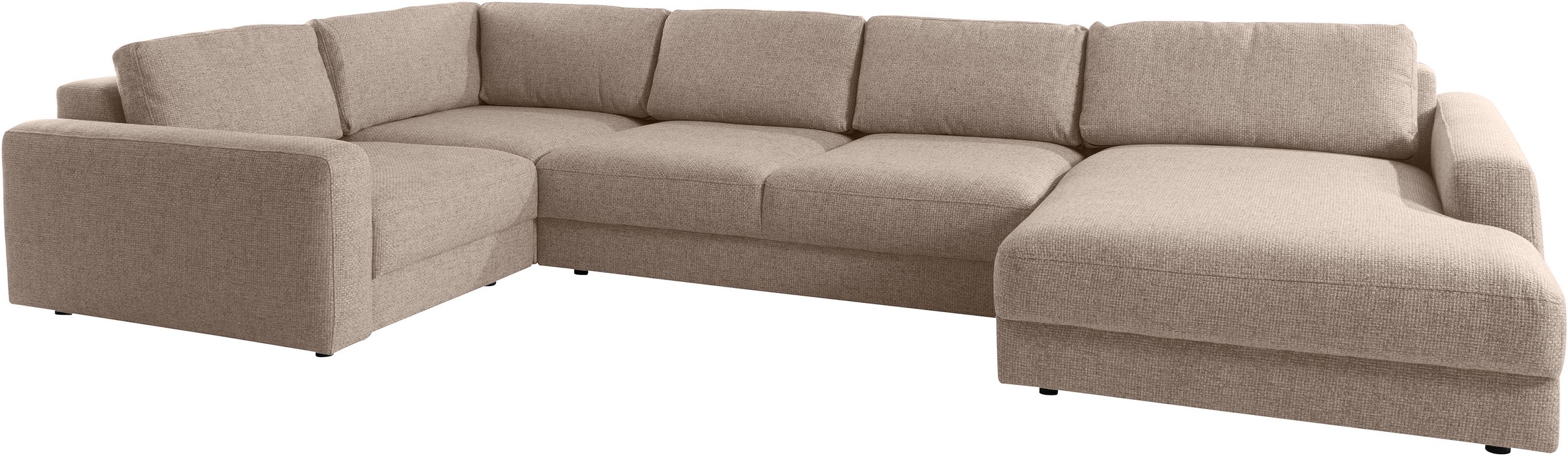 Places of Style Wohnlandschaft "Bloomfield, Mega Polsterecke, Breite 390cm, günstig online kaufen