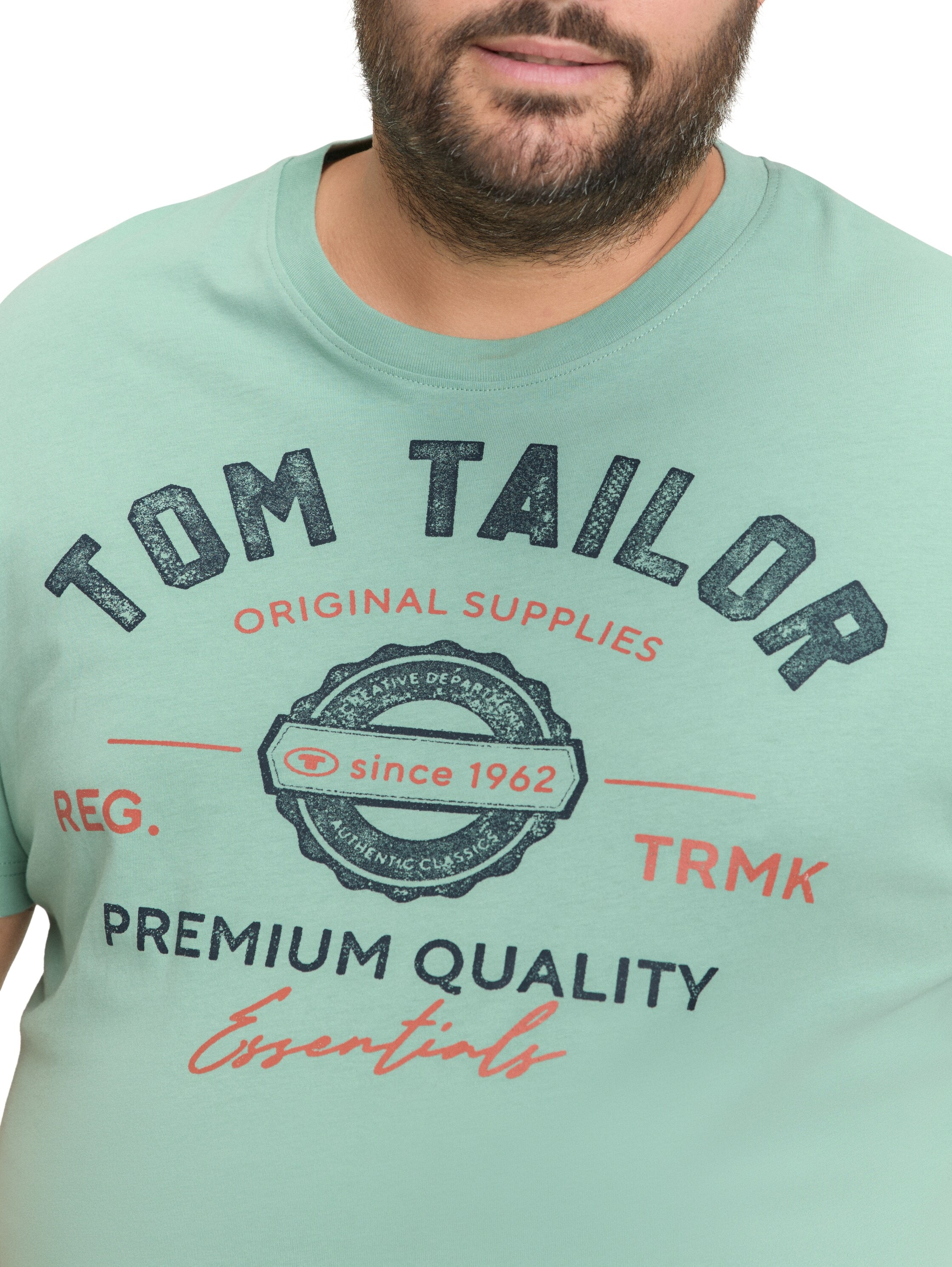 TOM TAILOR PLUS T-Shirt mit Logo-Print