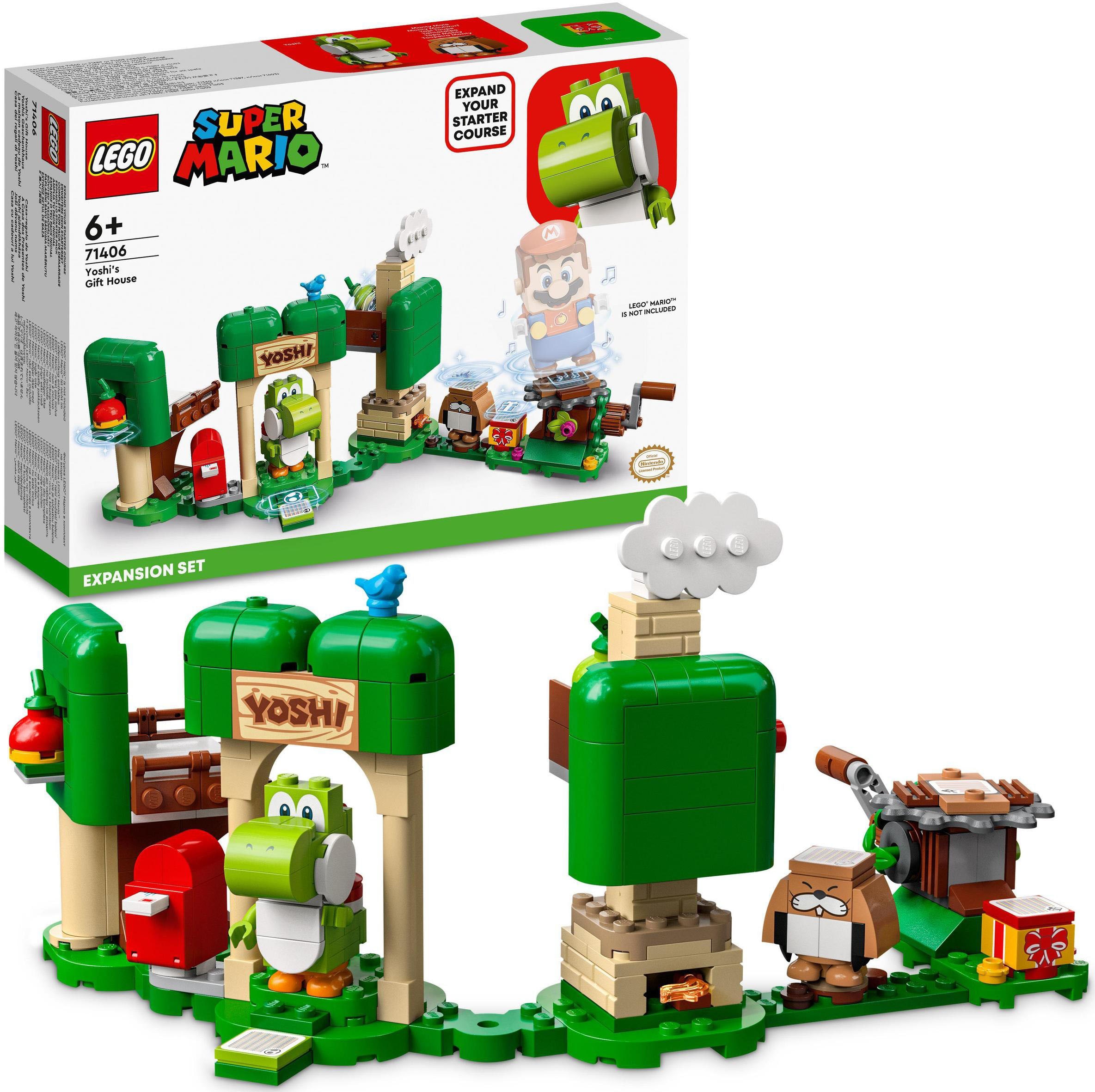 LEGO® Konstruktionsspielsteine »Yoshis Geschenkhaus – Erweiterungsset (71406), LEGO®... kaufen