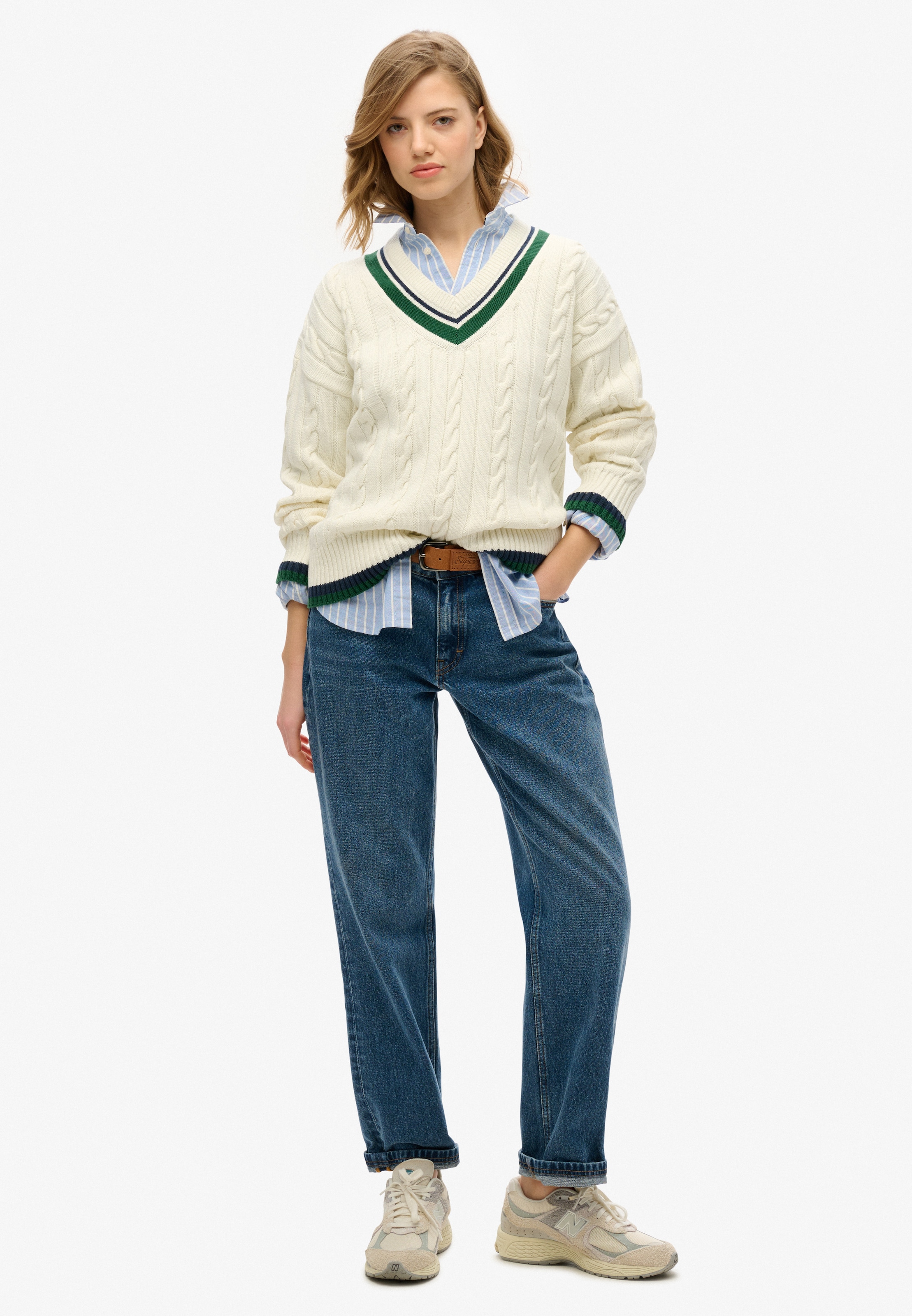 Superdry V-Ausschnitt-Pullover
