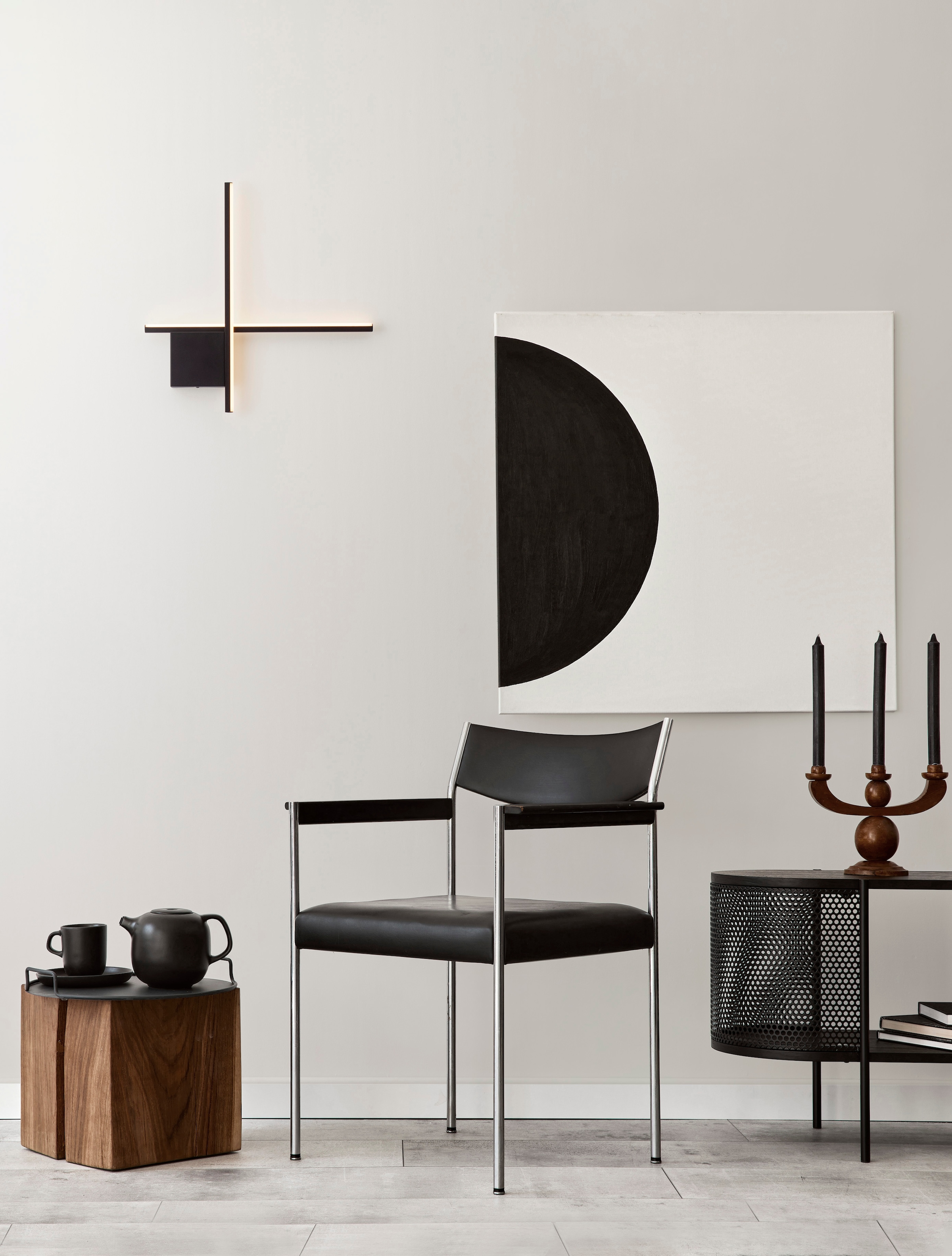 Nova Luce Wandleuchte »CROSS«, 2 flammig