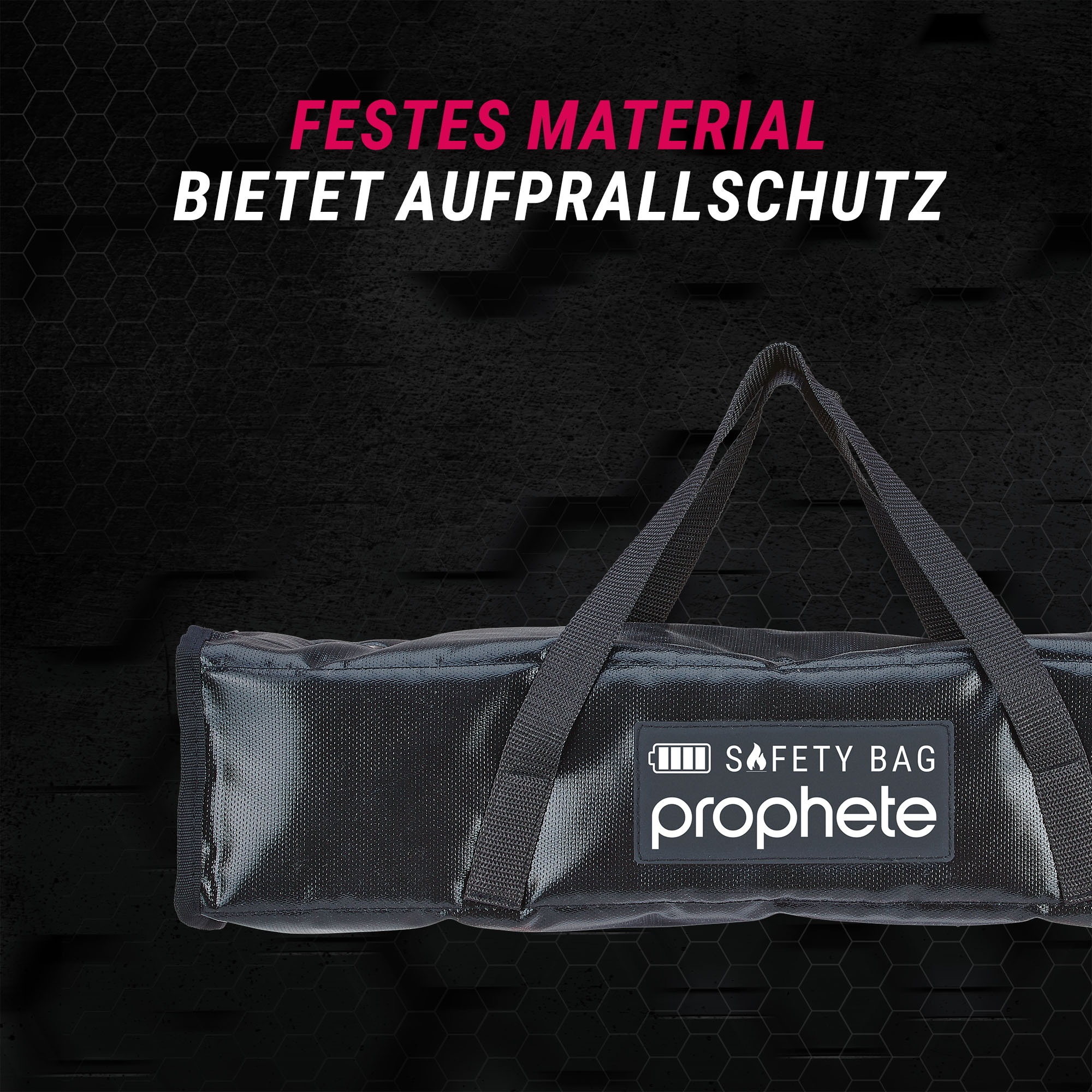 Prophete Aufbewahrungstasche »Feuerfesete Akkutasche«