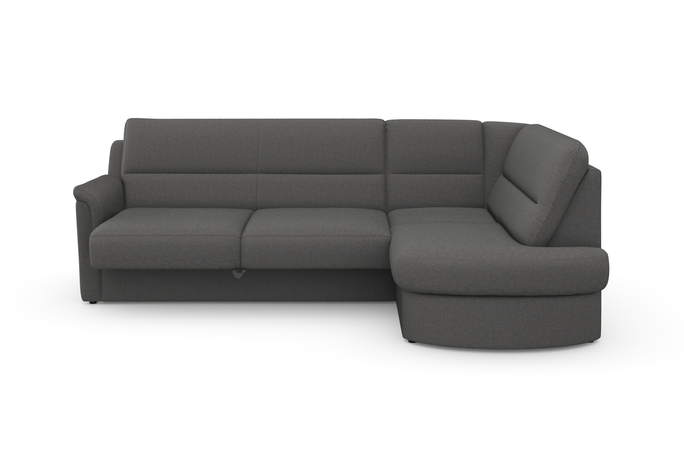 sit&more Ecksofa »Panini L-Form«, wahlweise mit Vorziehsitz und Bettkasten