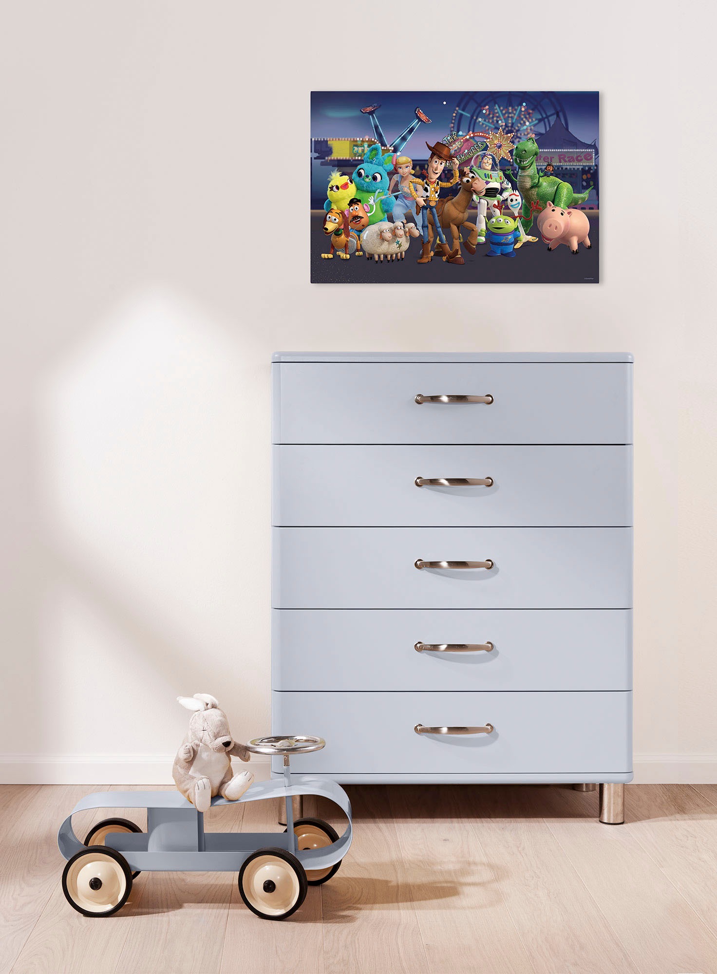 Komar Leinwandbild »Toy Story The Greatest Team - Größe 60 x 40 cm«, Disney, (1 St., 60 x 40 cm (Breite x Höhe), Keilrahmenbild mit Echtholzrahmen, Kinderzimmer