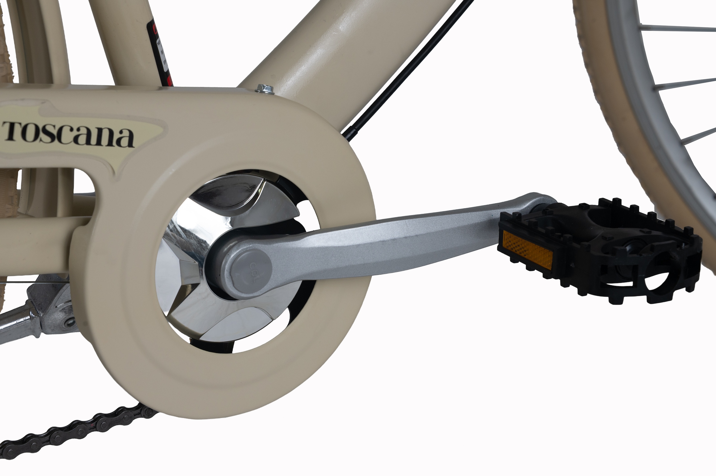 Dacapo Cityrad »DaCapo Damenrad 28'' Toscana Beige 6 Gänge« 6 Gang Shimano Tourney Schaltwerk Kettenschaltung