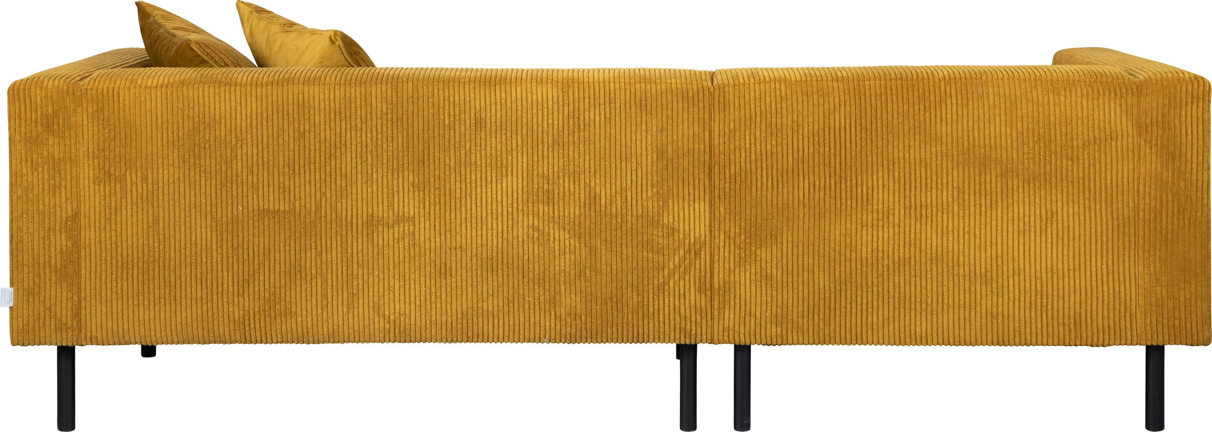 Guido Maria Kretschmer Home&Living Ecksofa »Lillibeth L-Form Designsofa, Maße B/T/H: 240/173/83 cm«, Zierkissen als Wendekissen, in Samtoptik oder Cord
