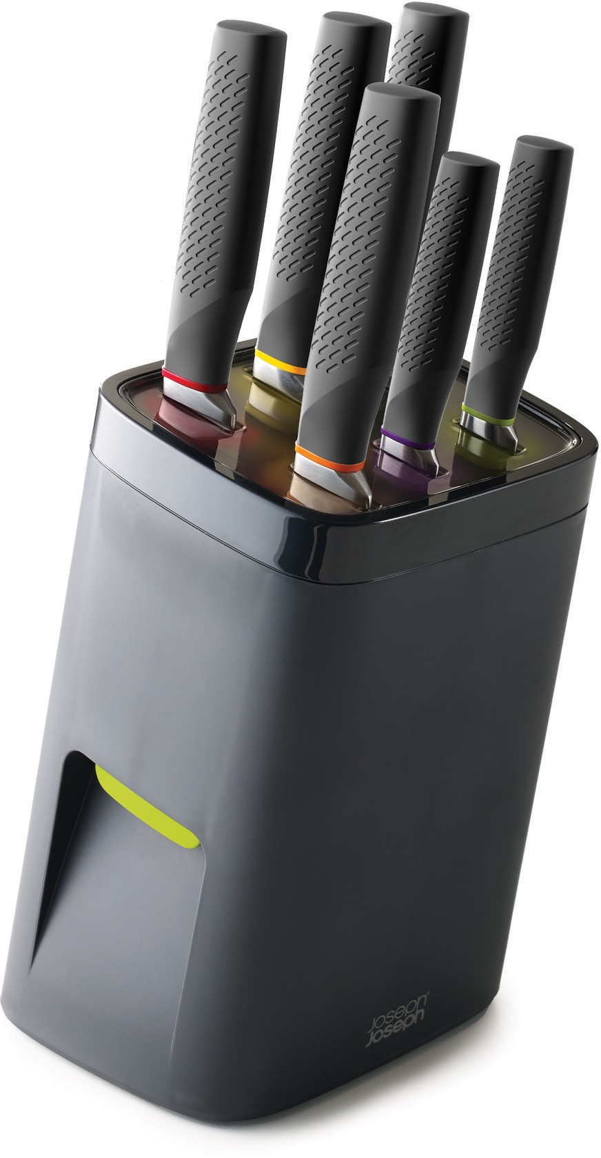 Joseph Joseph Messerblock »LockBlock«, 7 tlg., inkl. 6 hochwertige Messer a günstig online kaufen