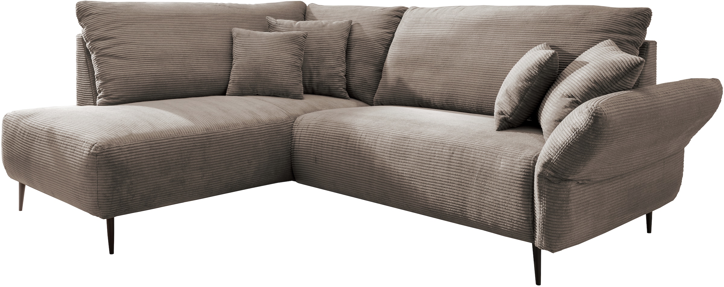 INOSIGN Ecksofa »Vanilla L-Form« Armlehnenfunktion günstig online kaufen