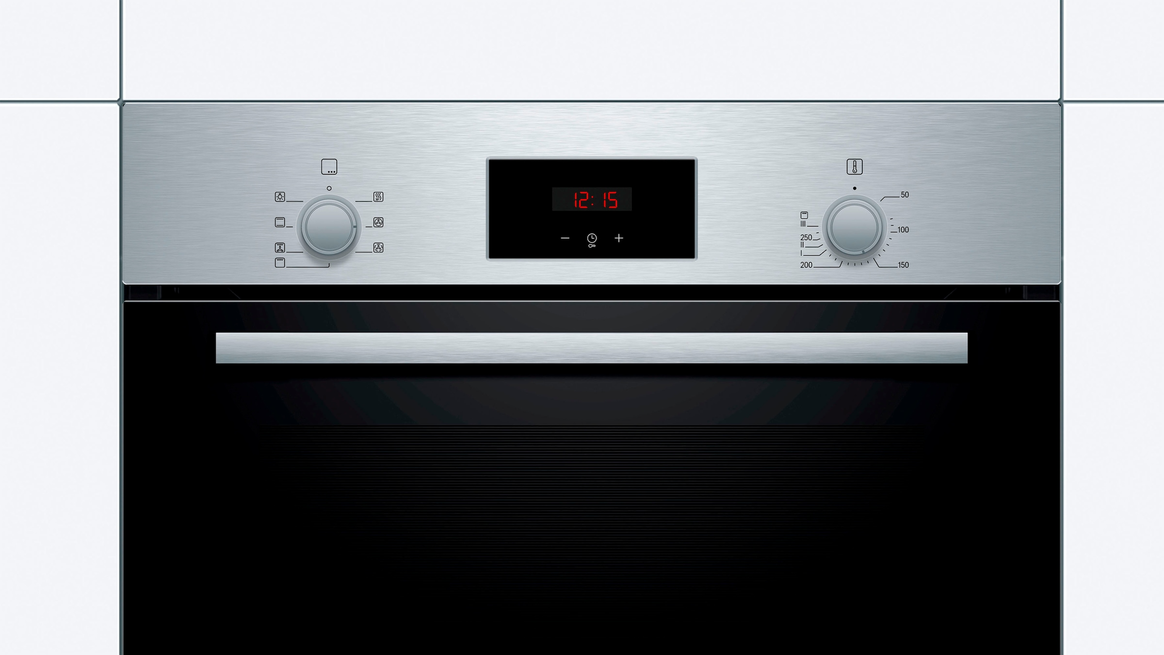 3. Bild von BOSCH Backofen-Set »HBD236VR60«, HBF133BR0, mit Teleskopauszug nachrüstbar, ecoClean Direct