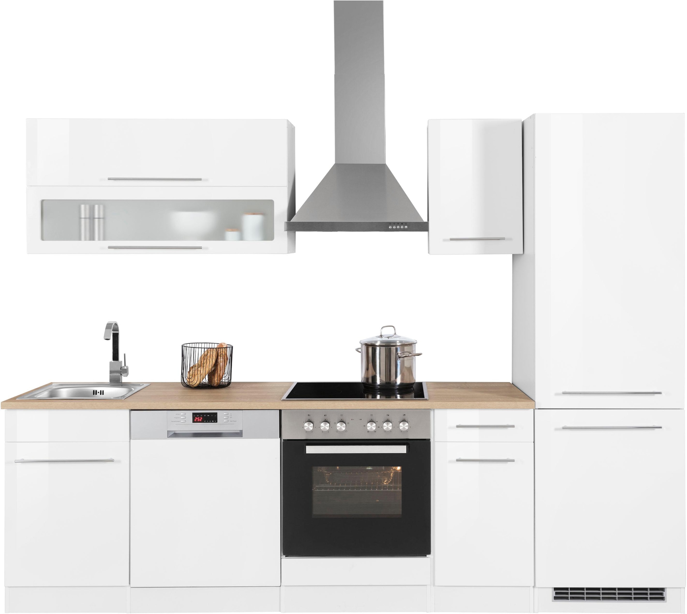 KOCHSTATION Küchenzeile »KS-Eton«, mit E-Geräten, Breite 270 cm günstig online kaufen