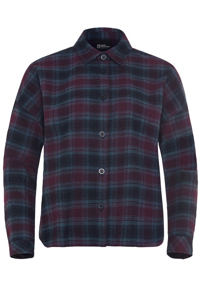 Jack Wolfskin Flanellbluse »BAJA FLANNEL SHIRT W«