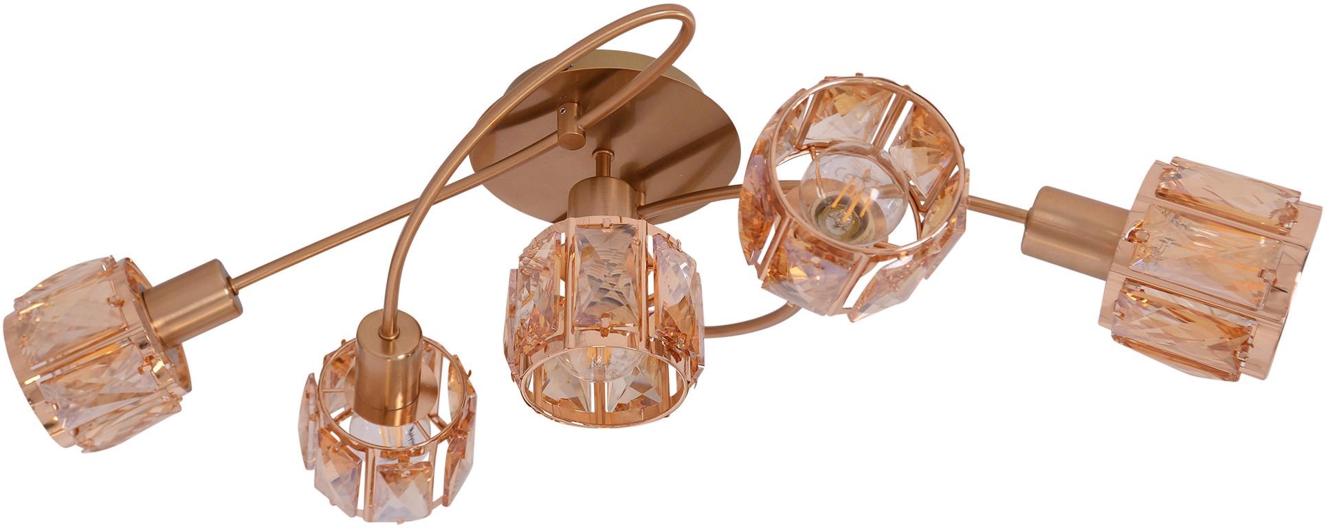 näve LED Deckenleuchte »Josefa«, 5 flammig, Leuchtmittel E14   LED wechselb günstig online kaufen