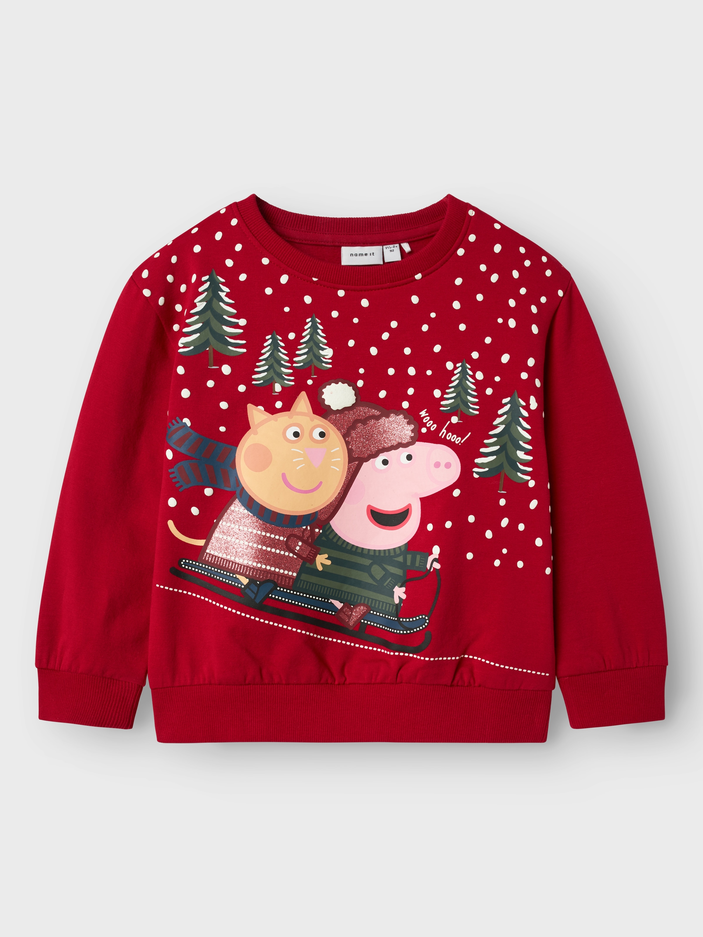 Name It Sweatshirt »NMFOLGA PEPPAPIG NREG SWEA BOX BRU CPLG«