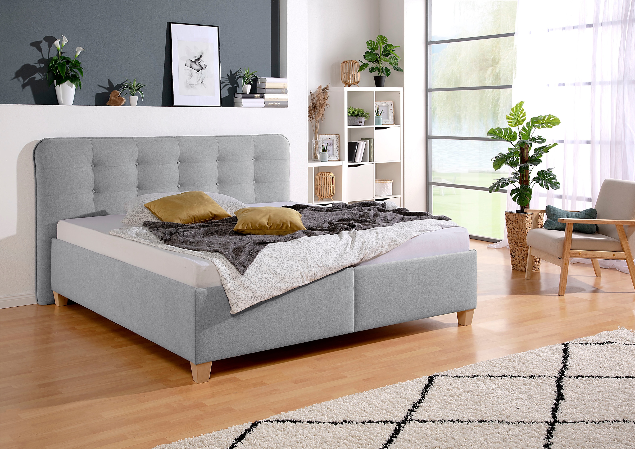 Maintal Polsterbett inklusive Bettkasten günstig online kaufen