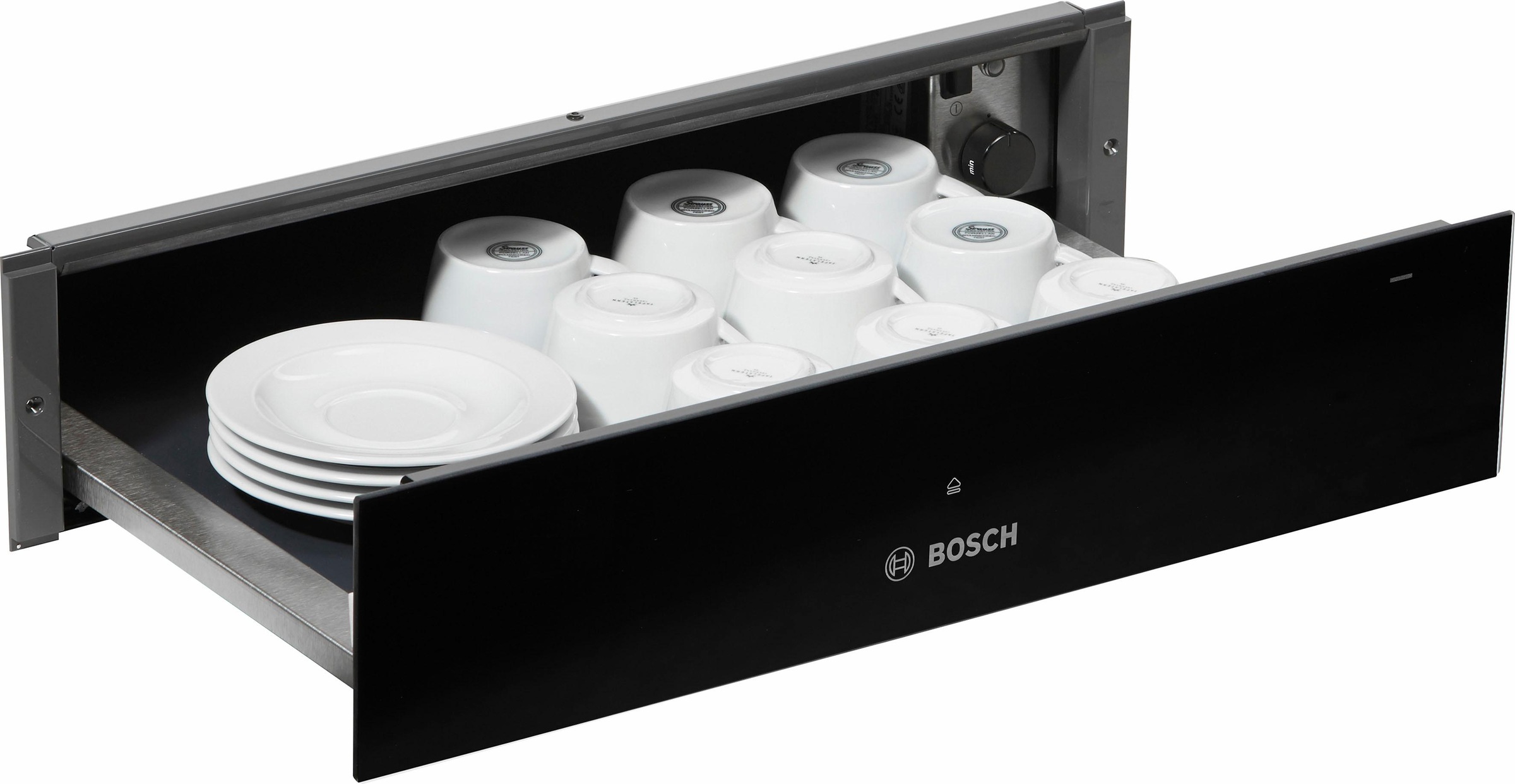 BOSCH Einbau-Wärmeschublade »BIC510NB0« Mit intuitive Touch-Bedienung schwarz Einbau-Wärmeschublade