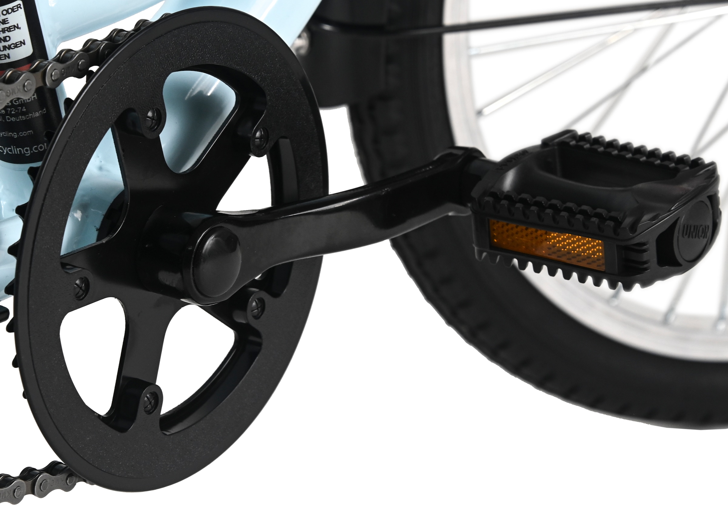 Dacapo Kinderfahrrad »20" Cindy Blau 1 Gang RH 27 cm mit Beleuchtung - Ab 6 Jahre« 1 Gang ohne Schaltung