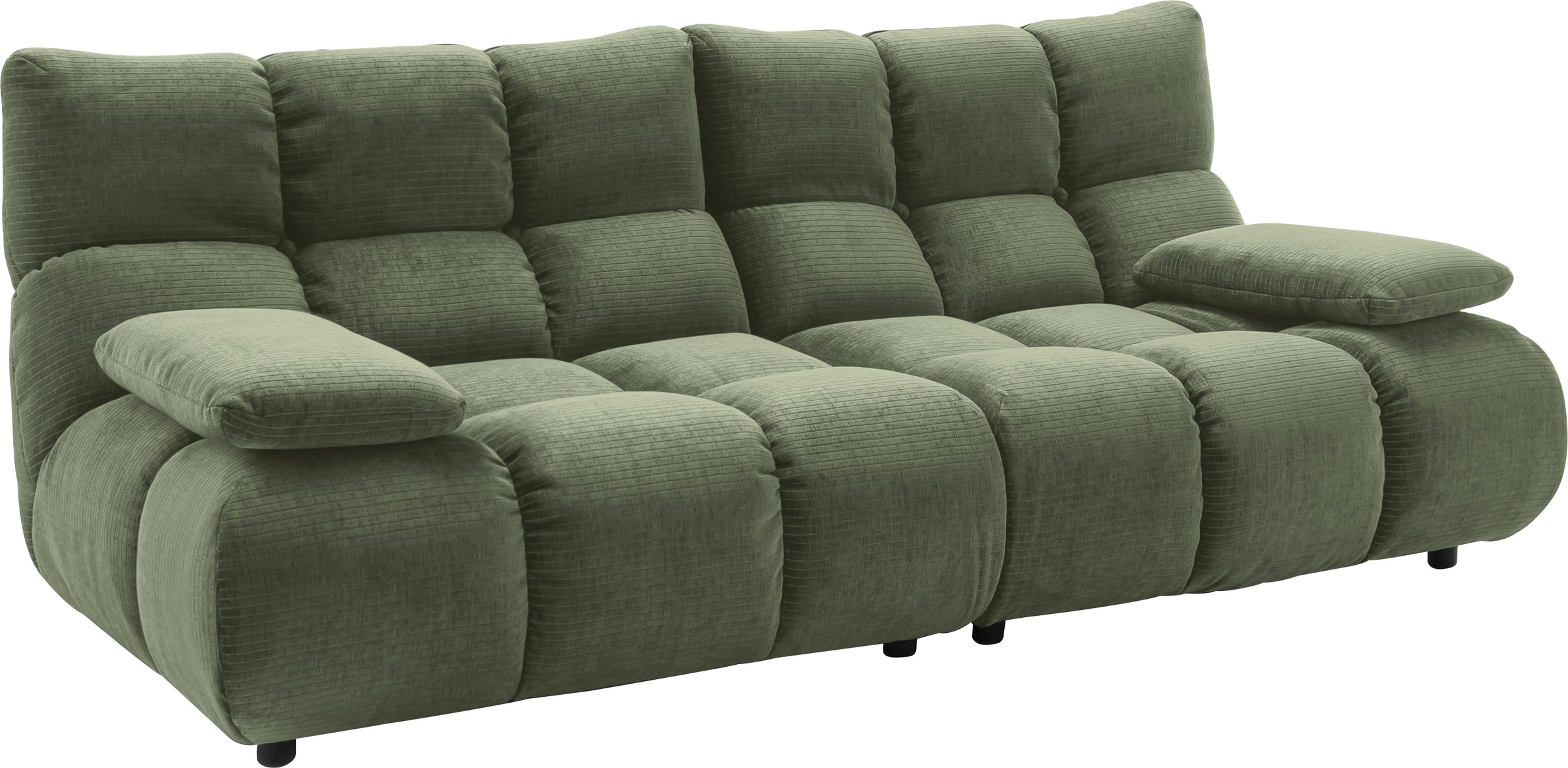 Home affaire 3-Sitzer »Graceland, mit klappbaren Armlehnen, Breite 220cm« günstig online kaufen