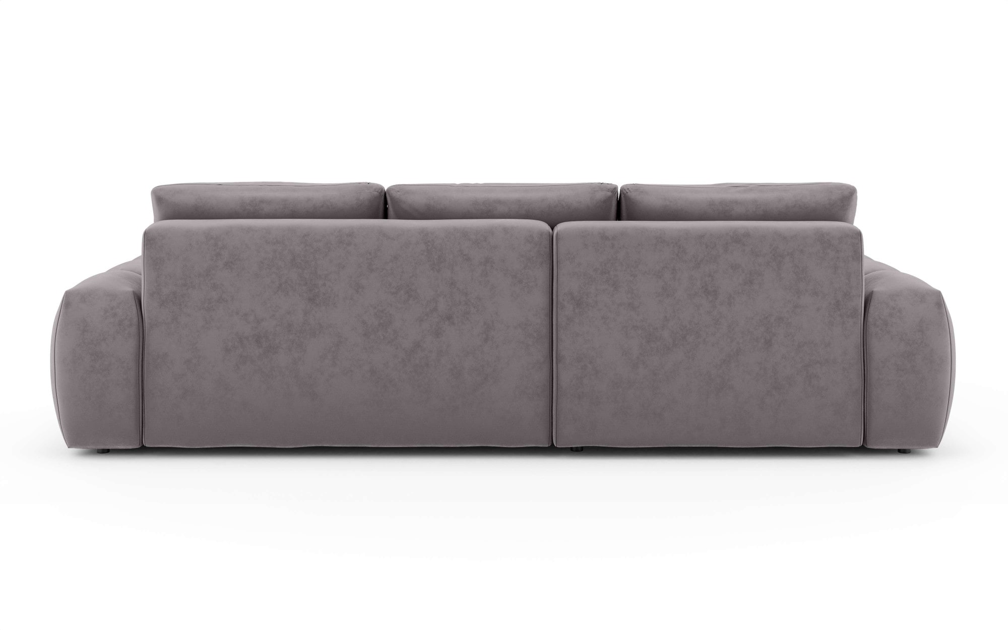 INOSIGN Ecksofa »AZITA klein optionale Schlafsofa mit Bettkasten, B/T/H: 270/166,5/84cm«, L-Form mit Wellenunterfederung, Bubble-Optik
