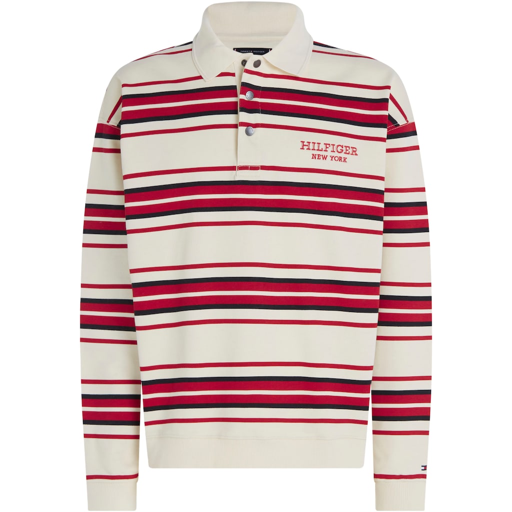 Tommy Hilfiger Rugbyshirt »MONOTYPE STRIPE RUGBY«