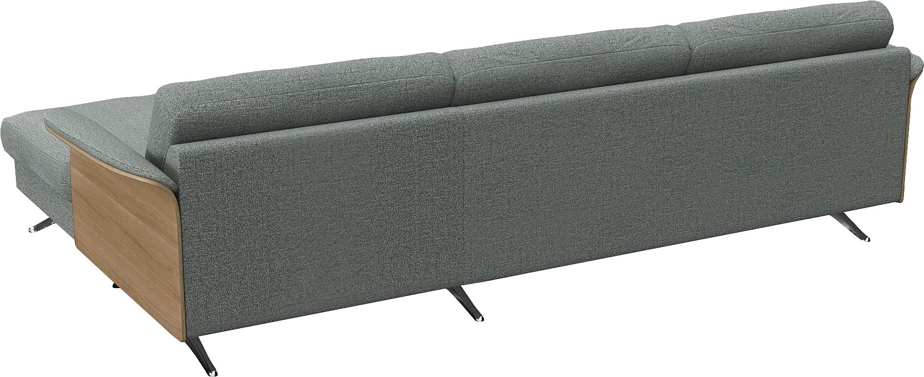 FLEXLUX Ecksofa »Glow bequem und komfortabel durch hochwertigen Sitzaufbau, L-Form«, Modernes skandinavisches Design