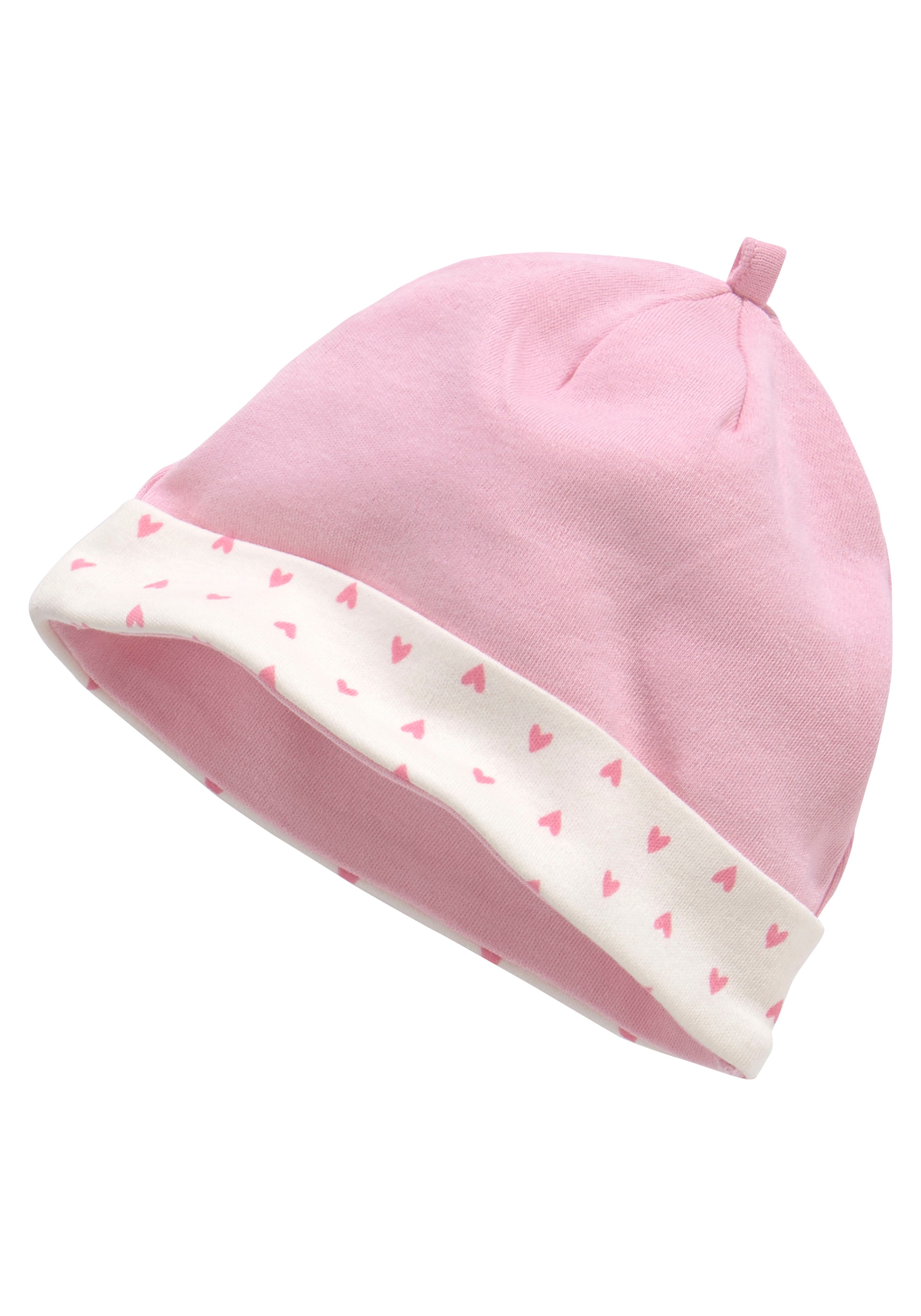 KIDSWORLD Strampler, Jäckchen & Mütze »3tlg Baby-Set, für kleine Mädchen«, aus Bio-Baumwolle