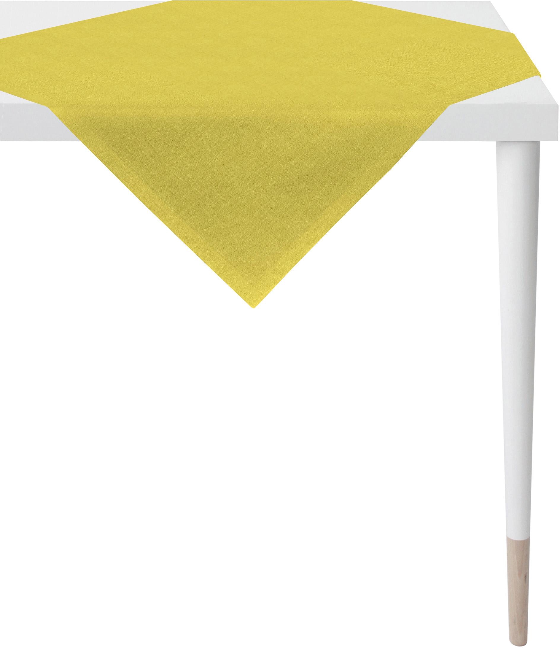 APELT Mitteldecke »Arizona, Uni-Basic« Leinenoptik