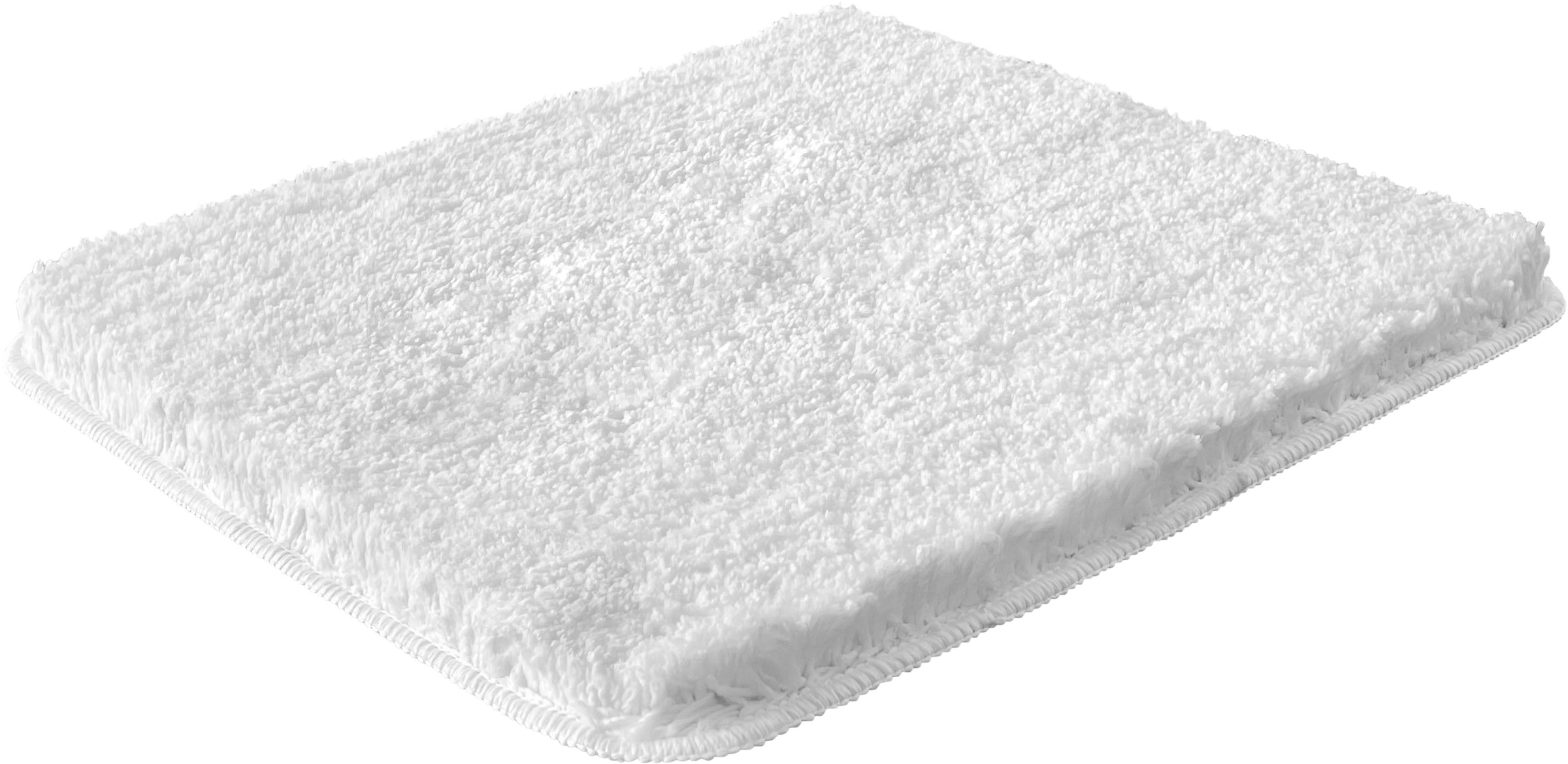 my home Badematte »Sanremo, Badvorleger, Badezimmer Teppich, sehr weich«, rutschhemmend beschichtet, fußbodenheizungsgeeignet-schnell trocknend, Badteppich, unifarben, rechteckig, rund & als 3-tlg. Set erhältlich