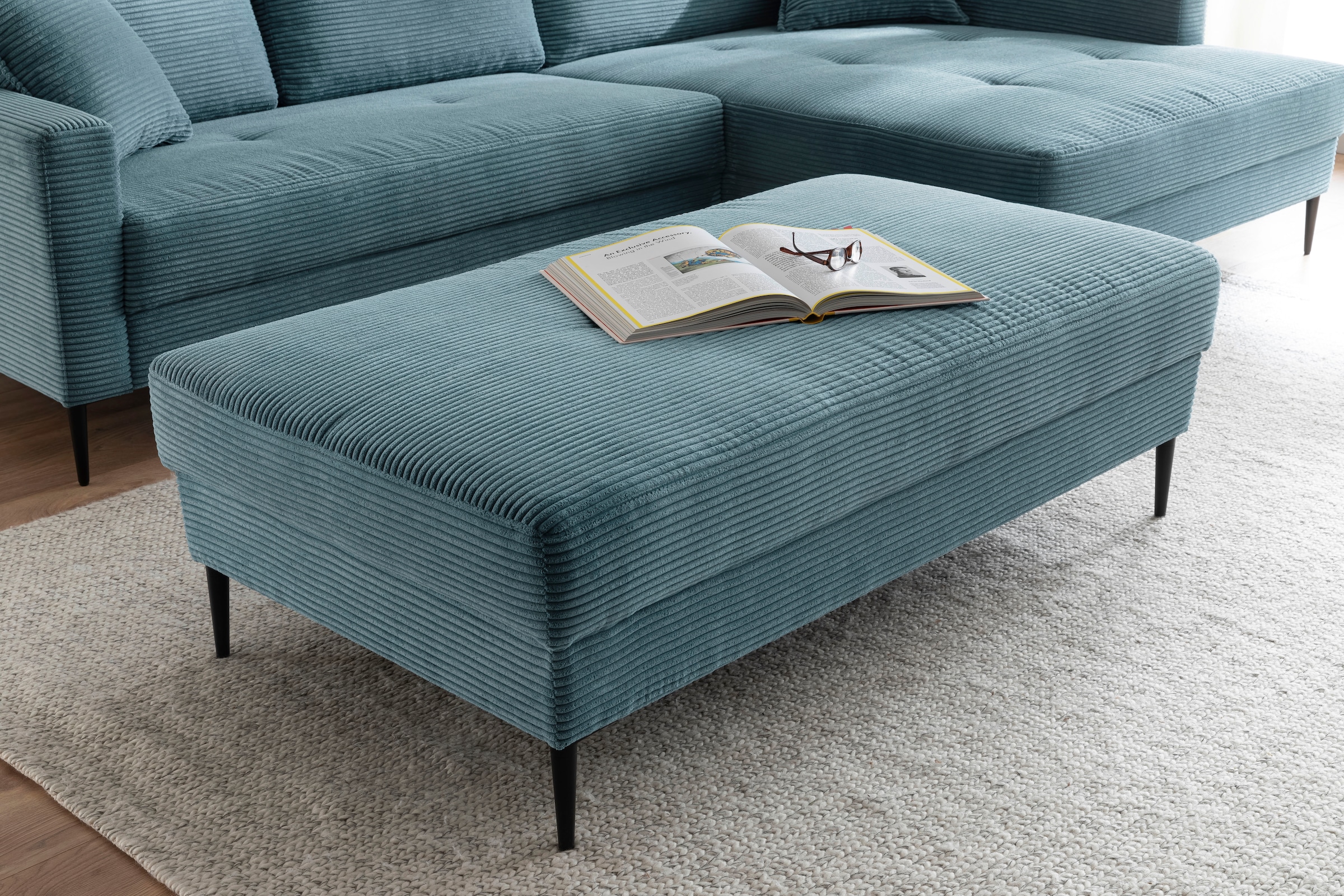 Trends by HG Hocker »Summer« 1 Stk. tlg. in Cord-Stoff mit Metallfuß
