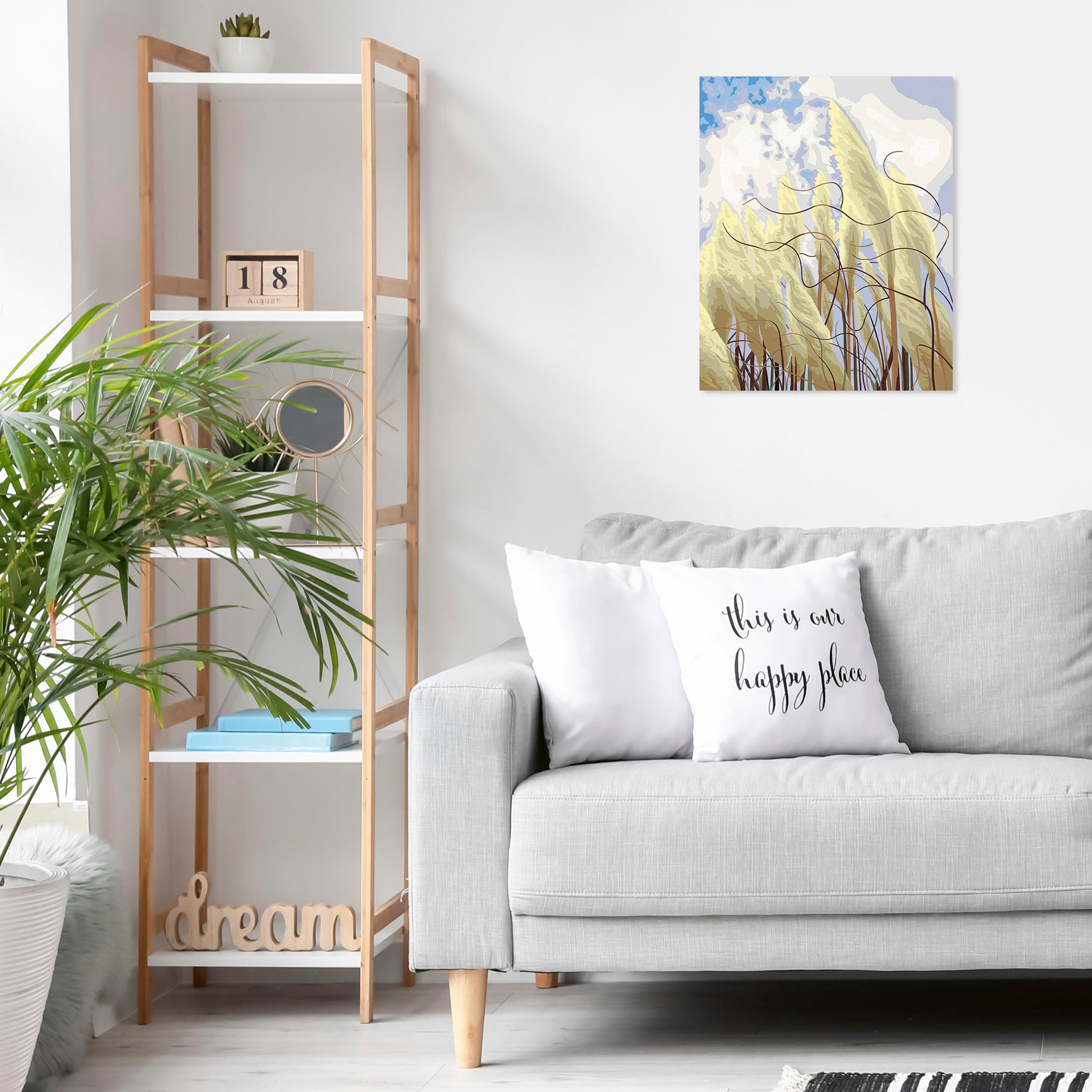 Ravensburger Malen nach Zahlen »CreArt, Grass in the Wind«, Made in Europe