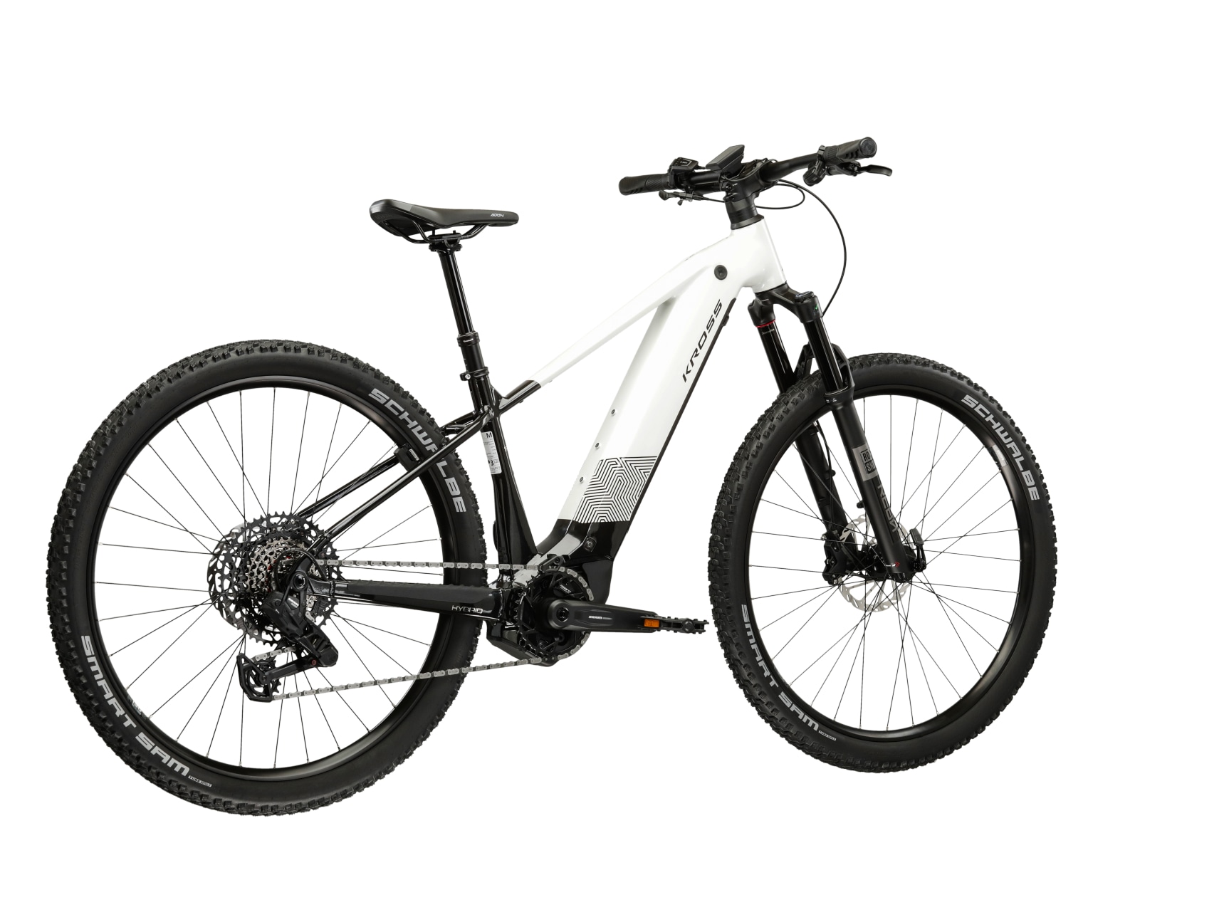 Kross »Influx Hybrid 5.0 21,3Ah / 800 Wh 29 Zoll schwarz 12 Gänge 2026« 12 Gang SRAM S1000 EAGLE AXS Schaltwerk Kettenschaltung Mittelmotor 250 W