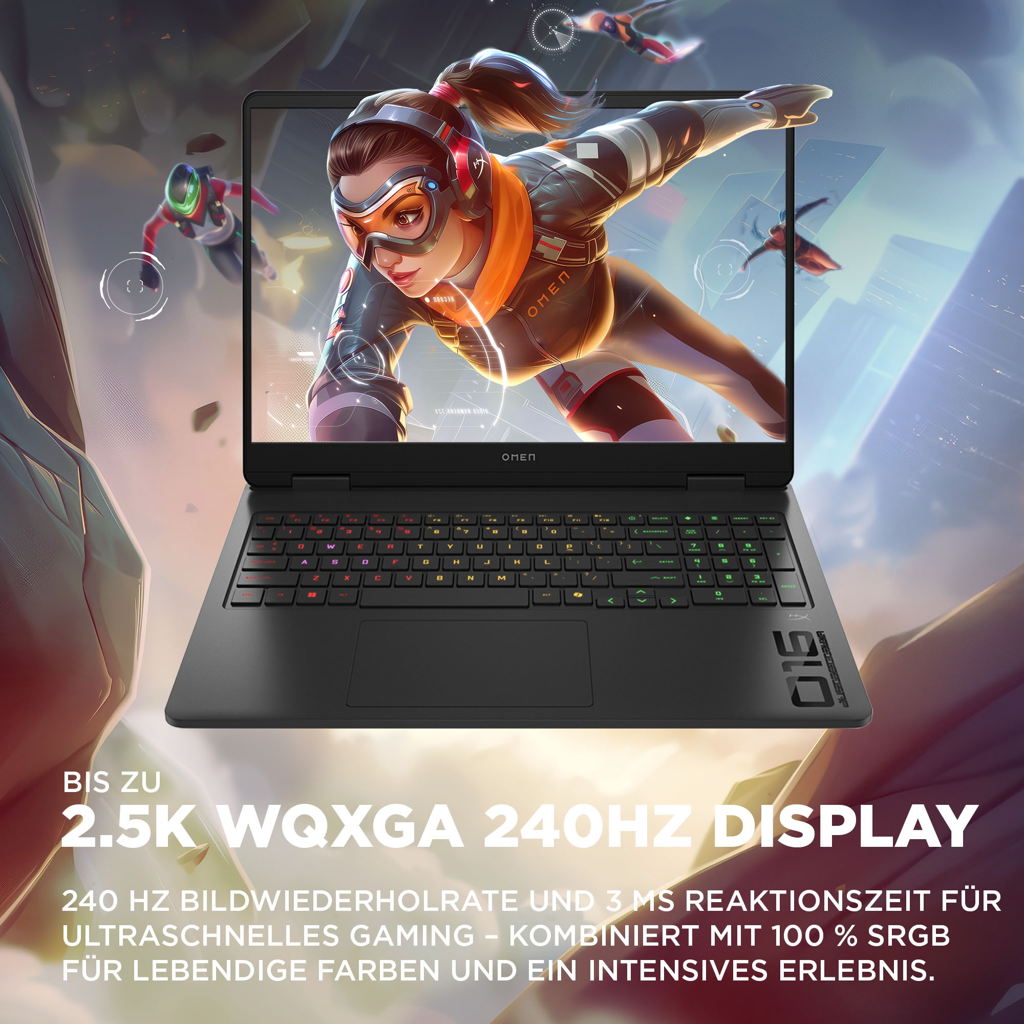 HP Gaming-Notebook »Omen 16 16-ap0093ng Black«