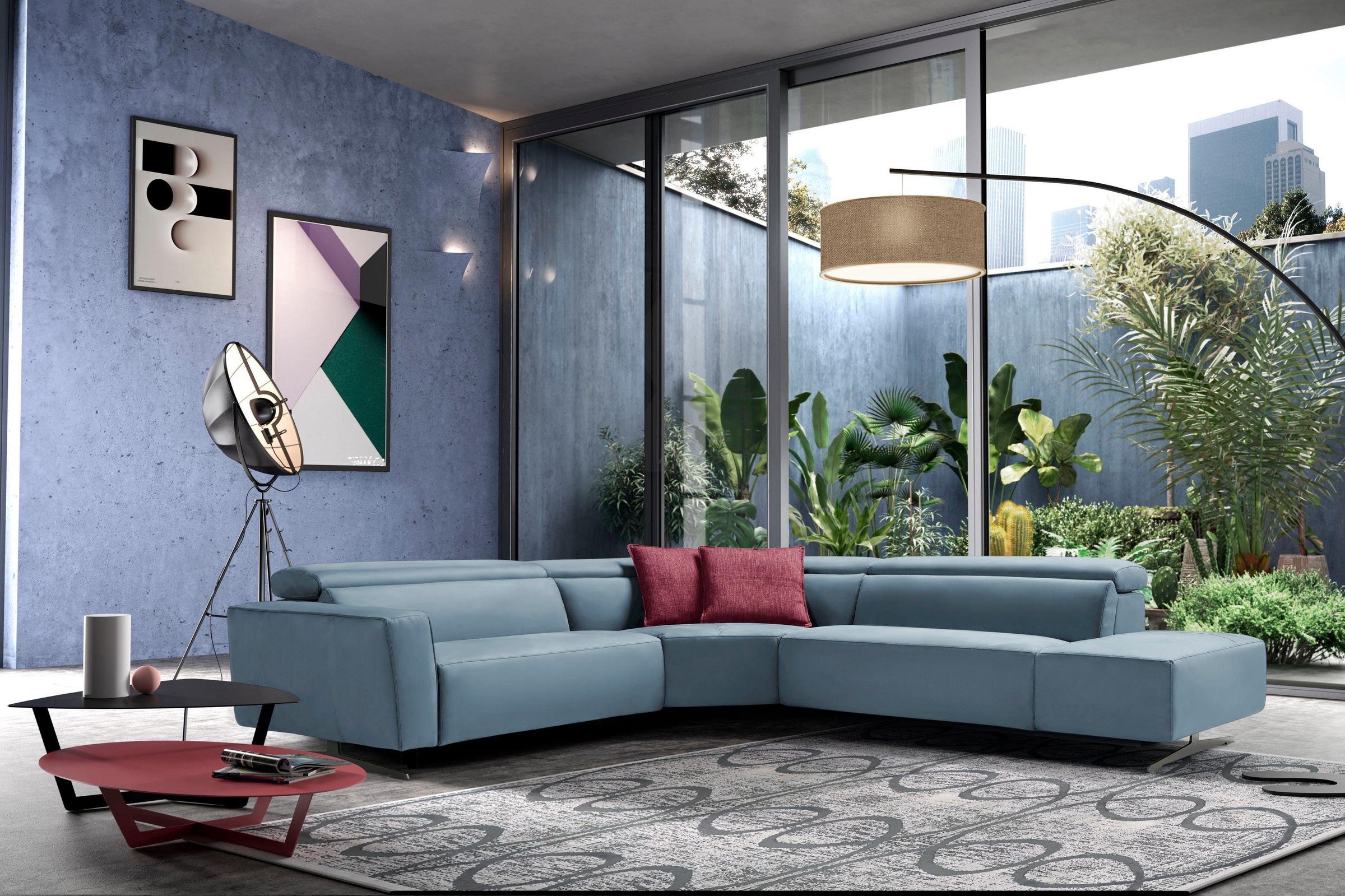 Egoitaliano Ecksofa »Stefanie-e, Designsofa der Extraklasse, bequem mit hoh günstig online kaufen