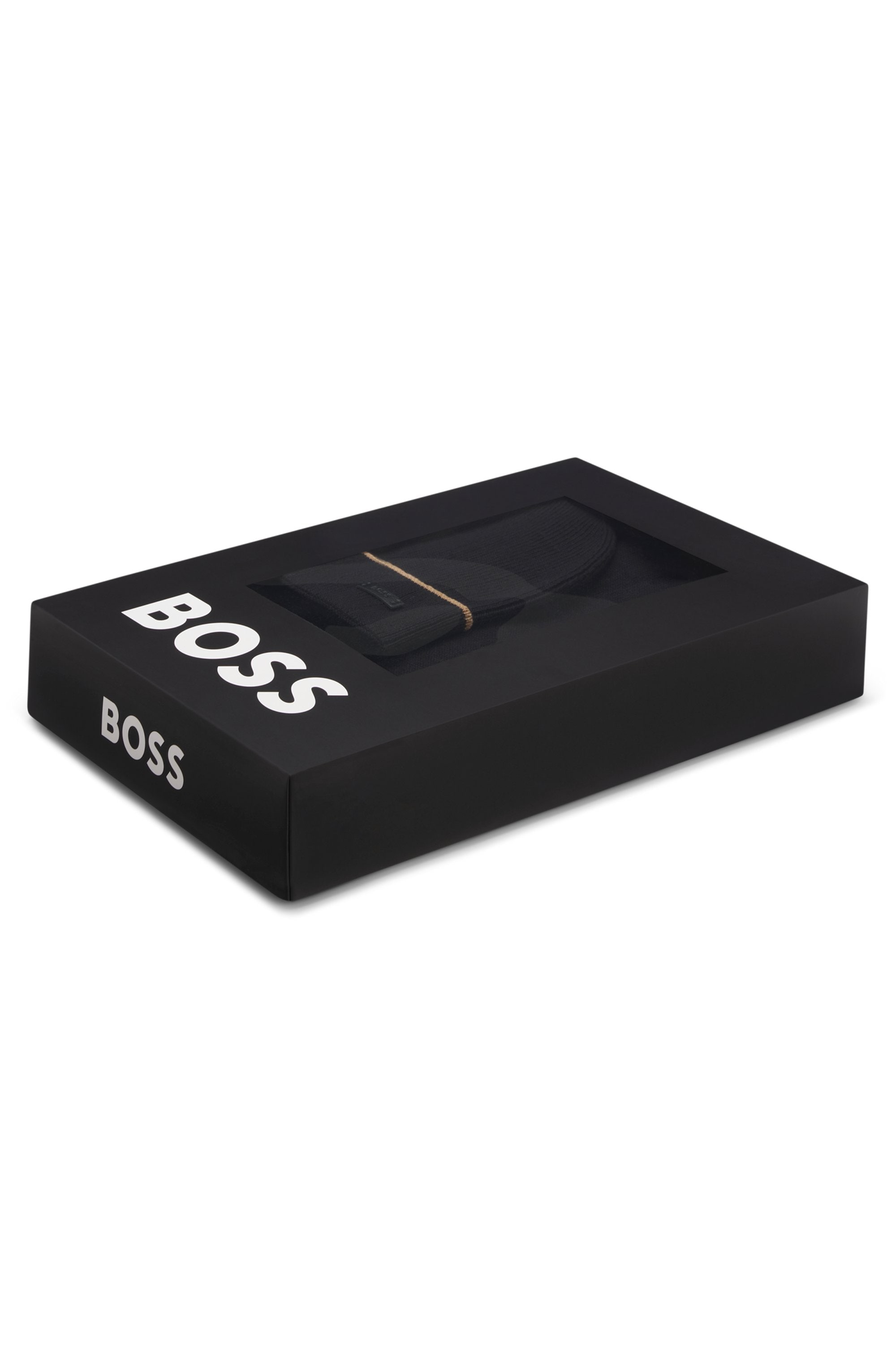 BOSS Schal »Henzo« 2 Stk. mit passender Mütze