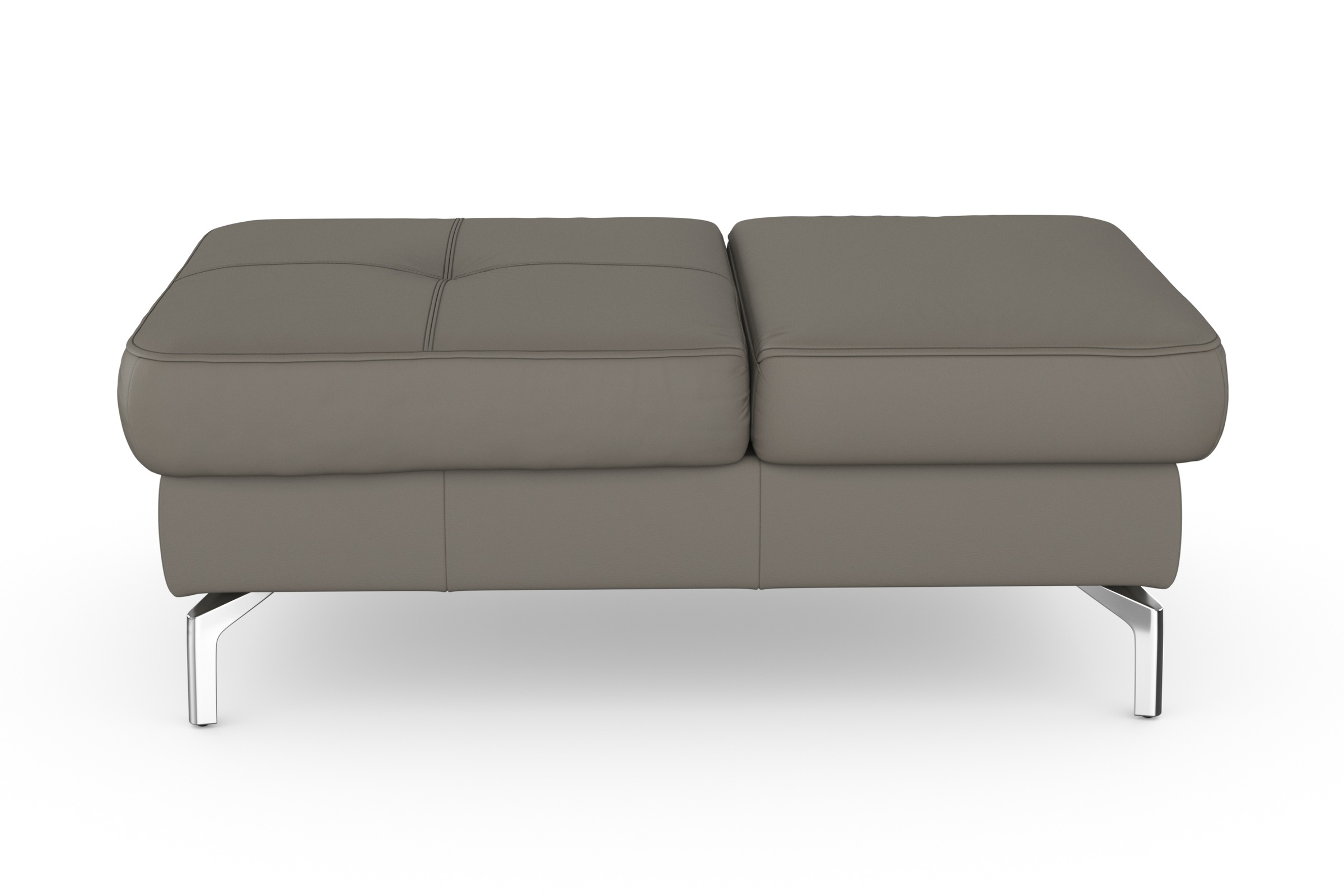 sit&more Hocker »Bendigo«, mit Klappfunktion, Bodenfreiheit 15 cm, wahlweise in 2 Fußfarben