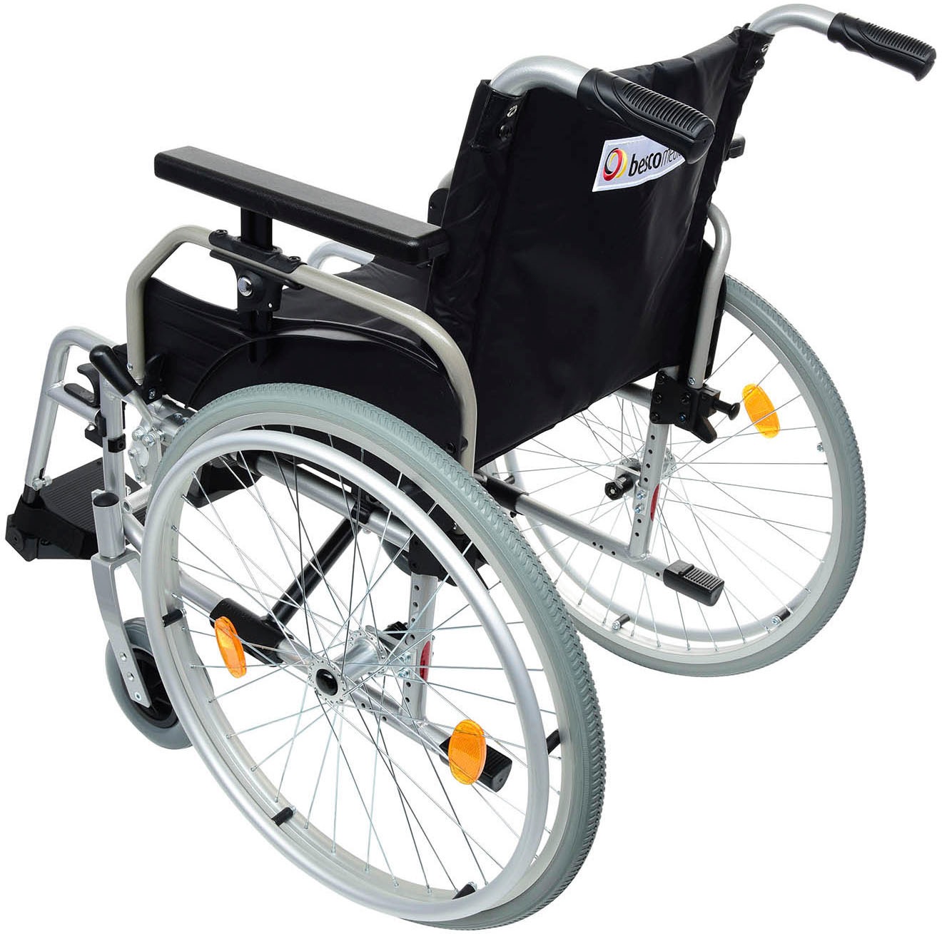 bescomedical Transportrollstuhl »Primus ML 2.0«, Sitzbreite 38 cm und Komfortarmlehne