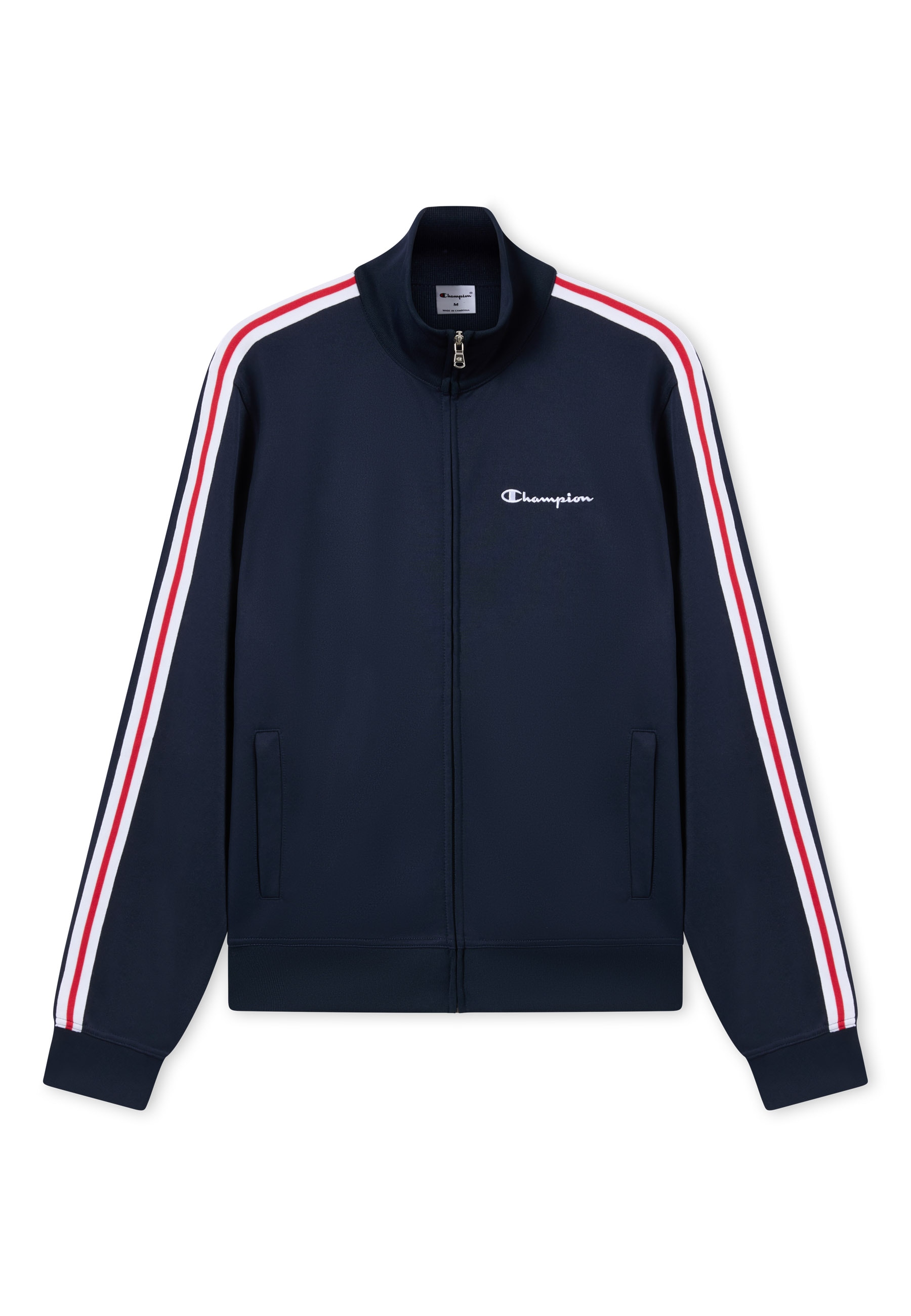 Champion Sweatshirt »SPORTWEAR TRACK TOP Standard Fit«, mit sportlicher Optik, Standard Fit, aus Polyester und Baumwolle
