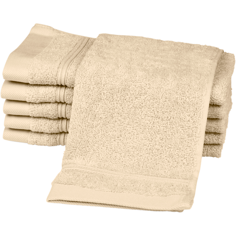 ROSS Gästehandtücher »Rubin« 100% Baumwolle Natur Obermaterial: 100% Baumwolle B/L: 30 cmx50 cm