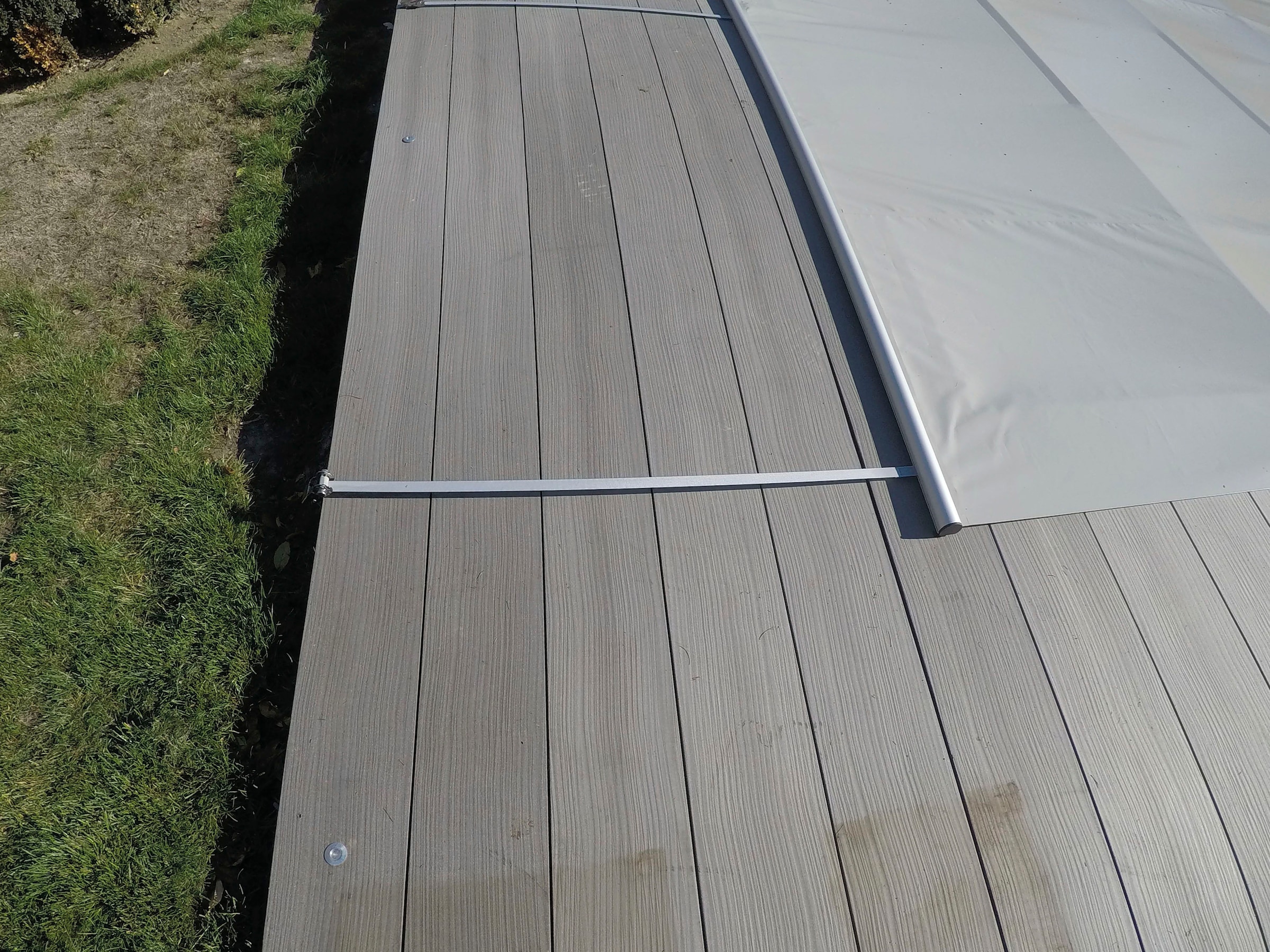 KWAD Pool-Abdeckplane »FLEX«, Rollabdeckung 6,0x3,0 m (Planenmaß 6,5x3,5 m)