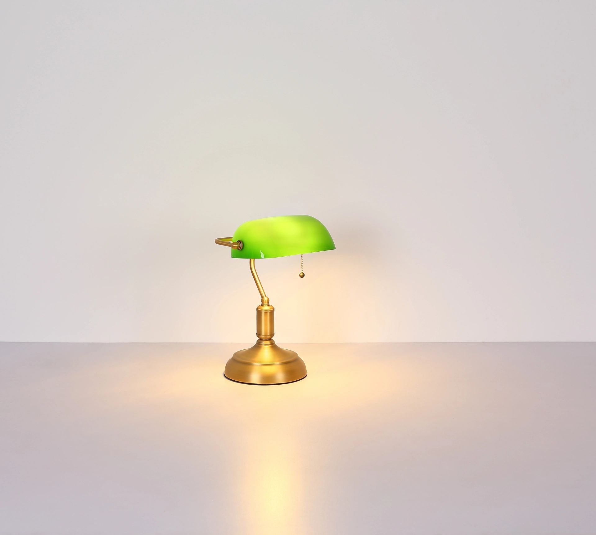 GLOBO LIGHTING Schreibtischleuchte »ANTIQUE«, Bankerleuchte, für Leuchtmitt günstig online kaufen