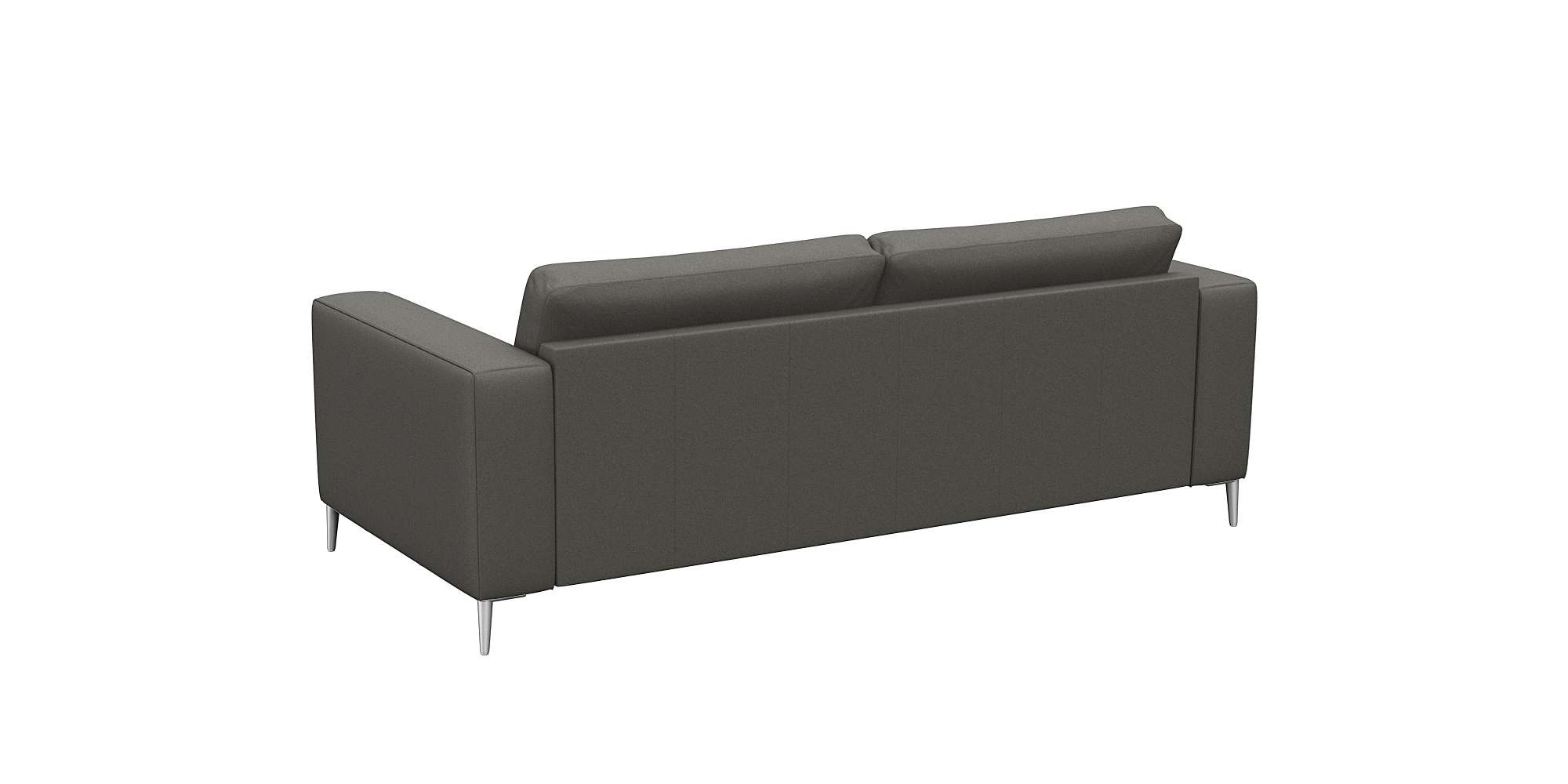 FLEXLUX 2,5-Sitzer »Fiore, super Sitzkomfort durch Kaltschaum im Sitz,«, breite Armlehnen, Füße Alu