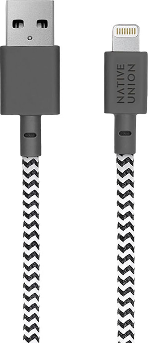 NATIVE UNION Smartphone-Kabel »Belt Cable USB-A to Lightning 1,2m«, Lightning-USB Typ A, 120 cm