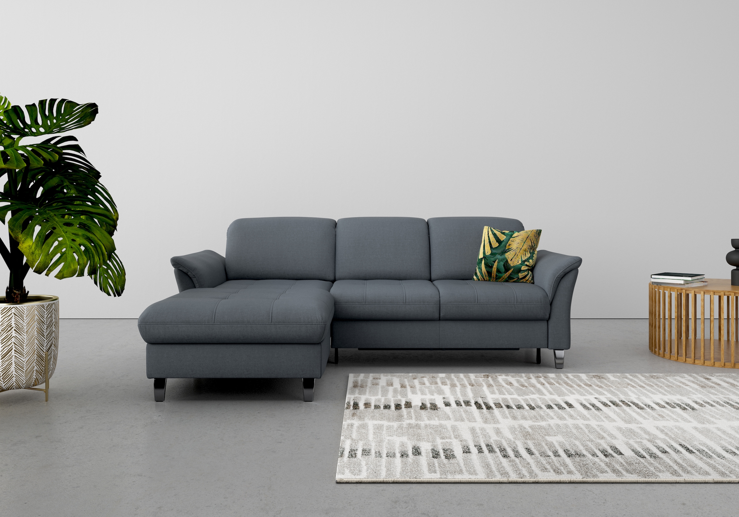 sit&more Ecksofa »Maggiore L-Form«, wahlweise mit Kopfteilverstellung, Bett günstig online kaufen