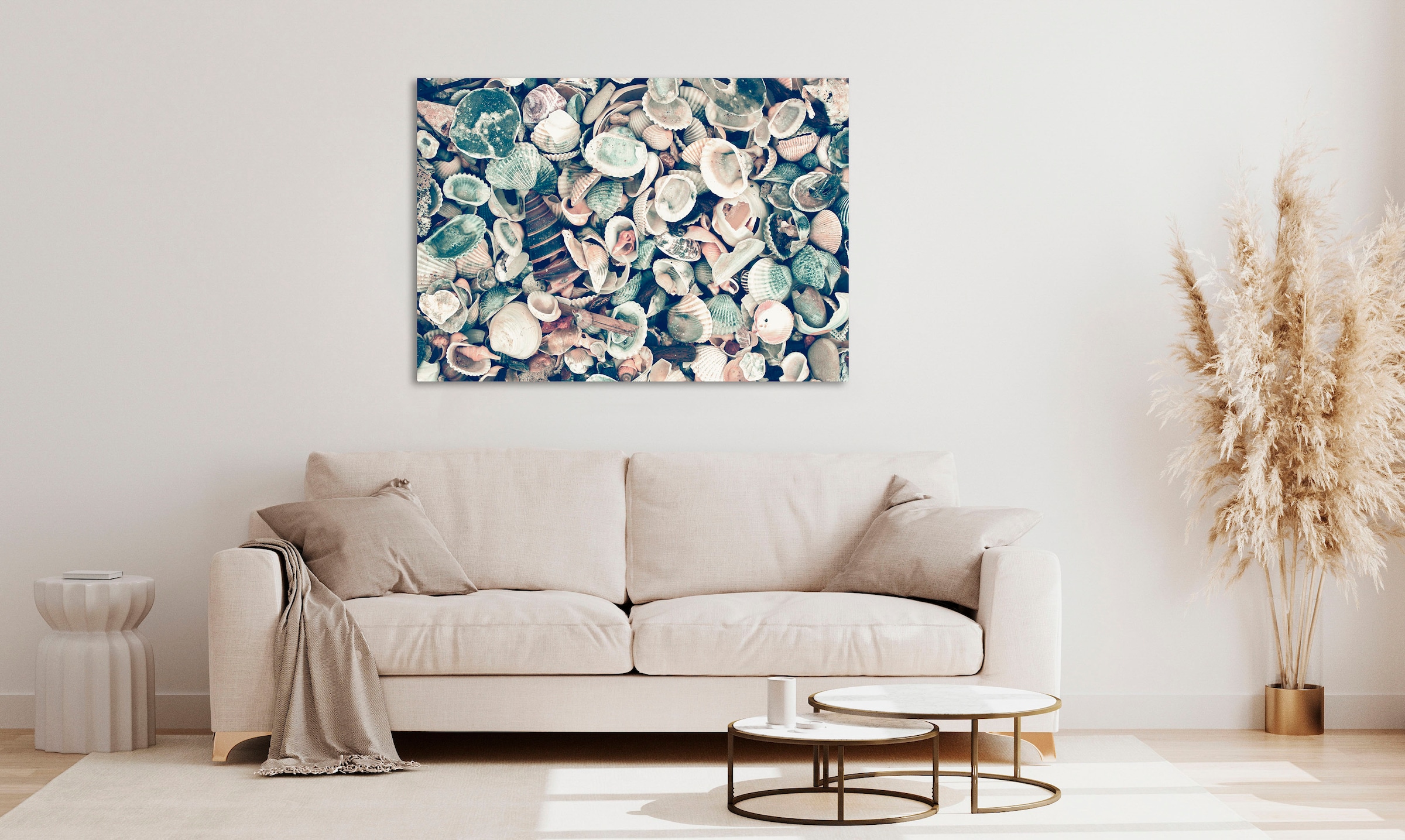 queence Acrylglasbild »Etumu« Foto   Spa   Spa Bilder   Stein   Strand 1 St günstig online kaufen