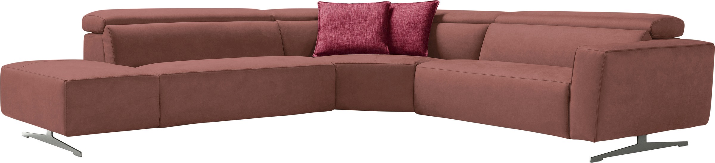 Egoitaliano Ecksofa »Stefanie-e, Designsofa der Extraklasse, bequem mit hoh günstig online kaufen