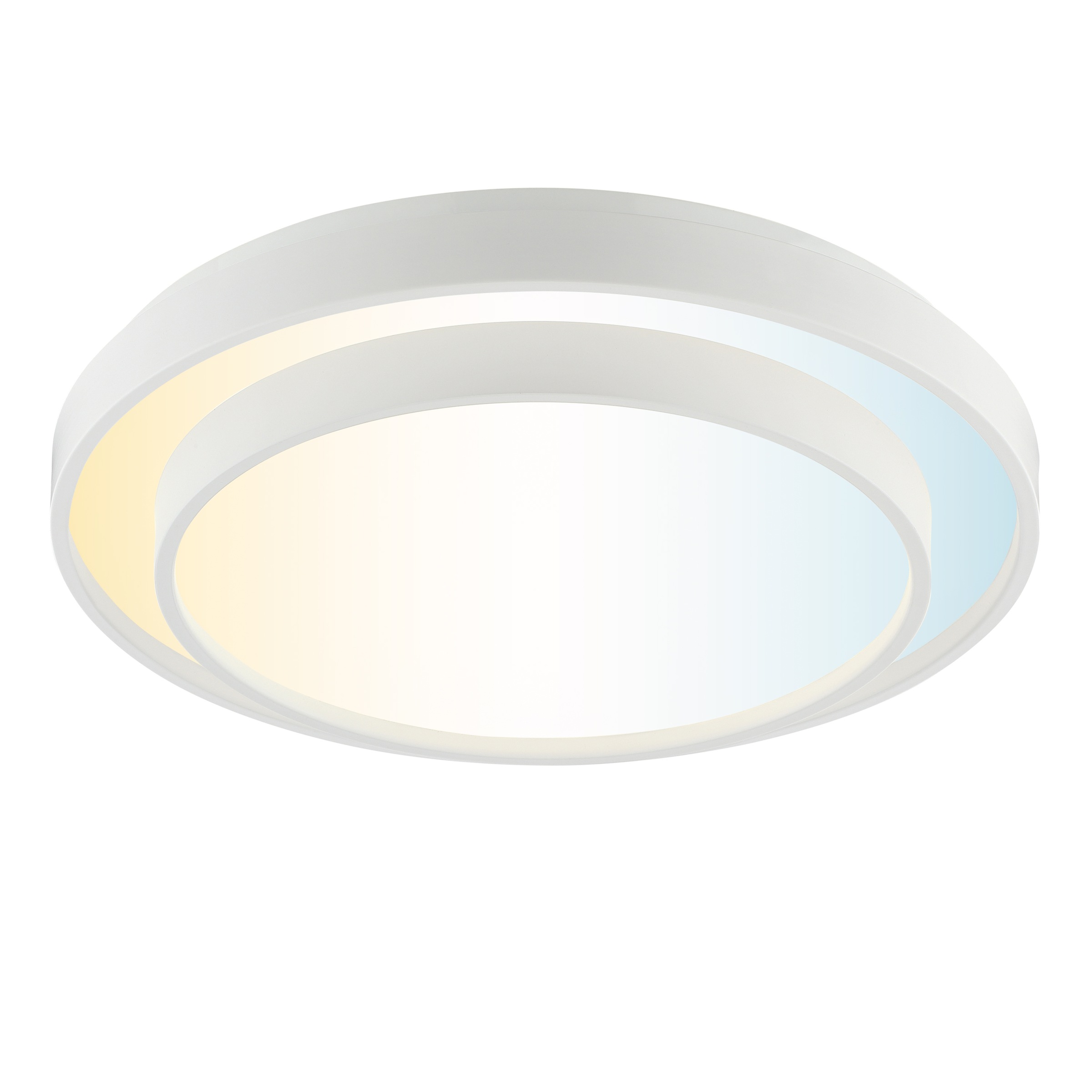Brilliant Led Deckenleuchte »Faruz« Led-Modul 1 Stk. Warmweiß - Kaltweiß Ø 37 Cm, 2230 Lm, 3000-6500 K, 10, 1 W, Besonders Effizient
